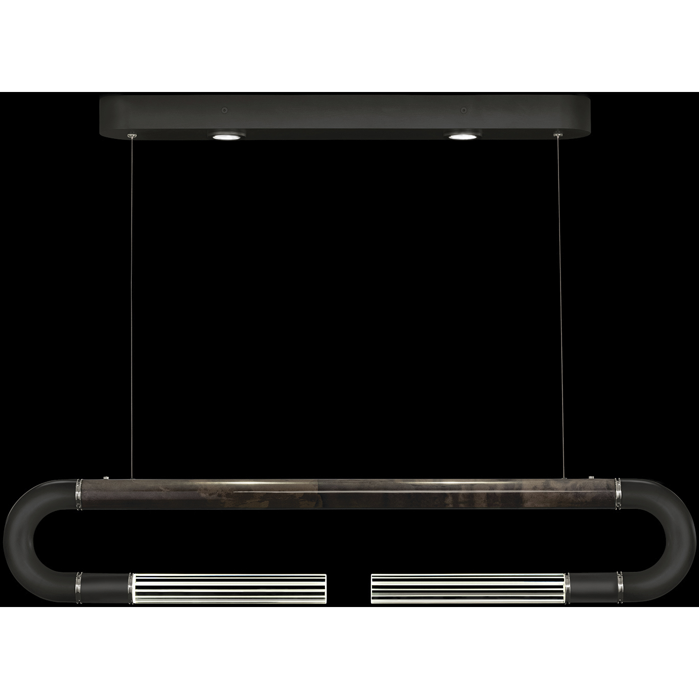 Antonia LED 52 inch Black Pendant Ceiling Light