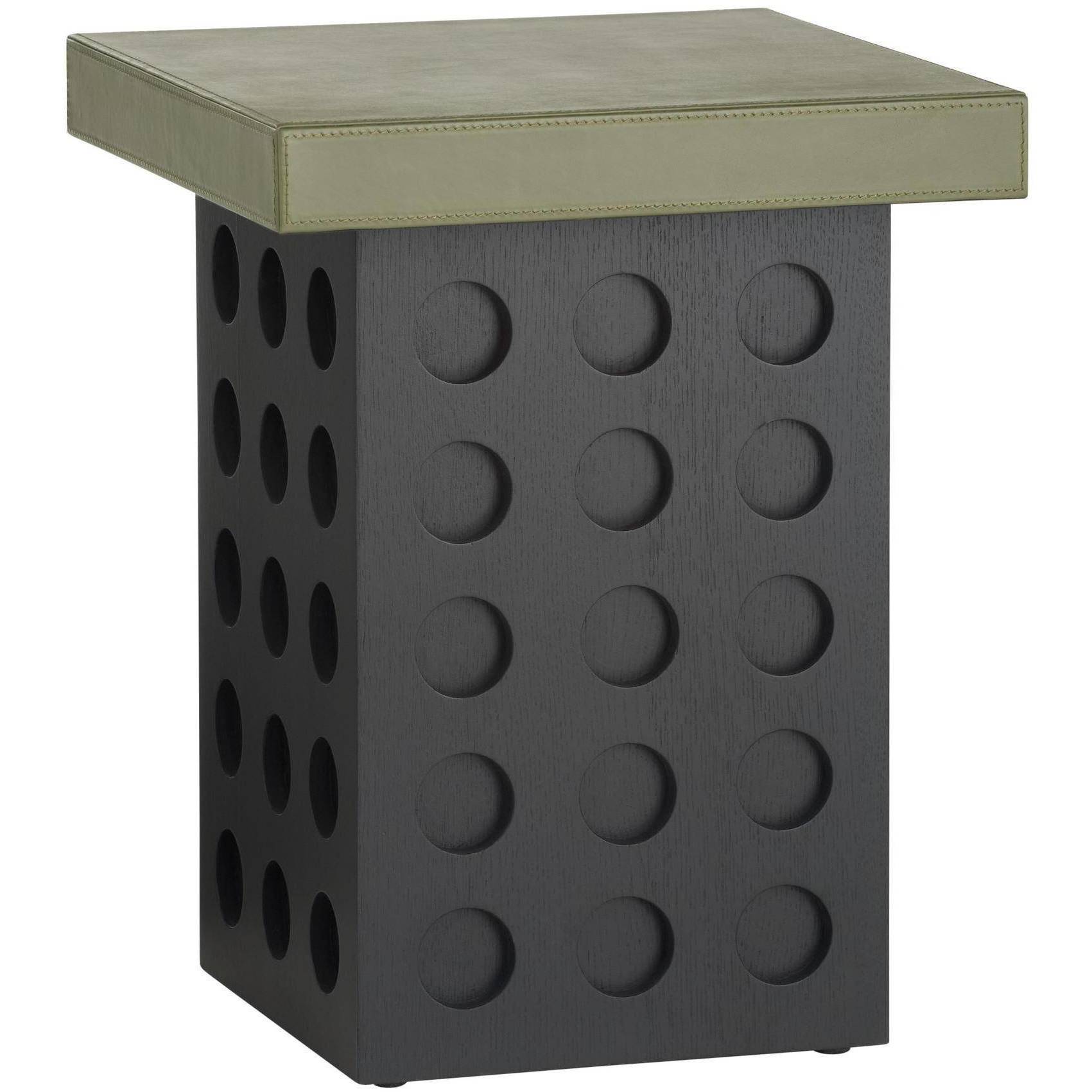 Arco 20.5 X 16 inch Pistachio and Ebony Accent Table