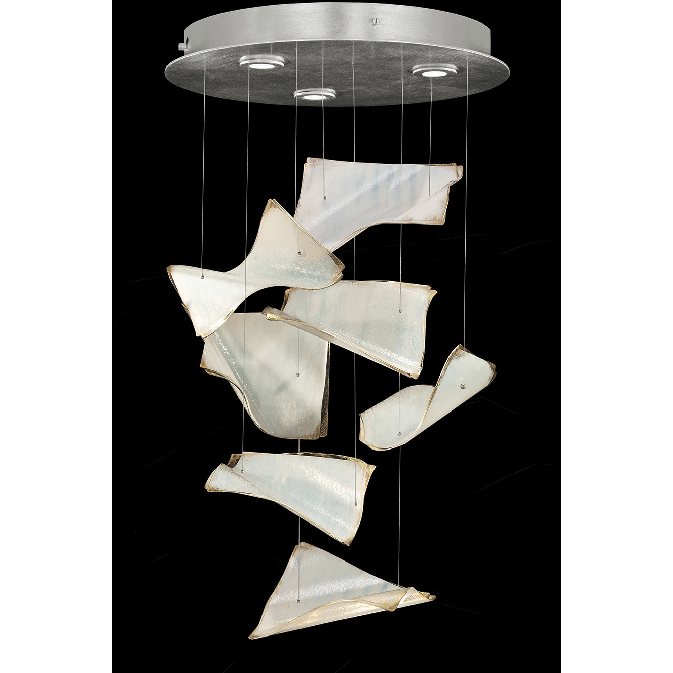 Elevate LED 23 inch Silver Pendant Ceiling Light