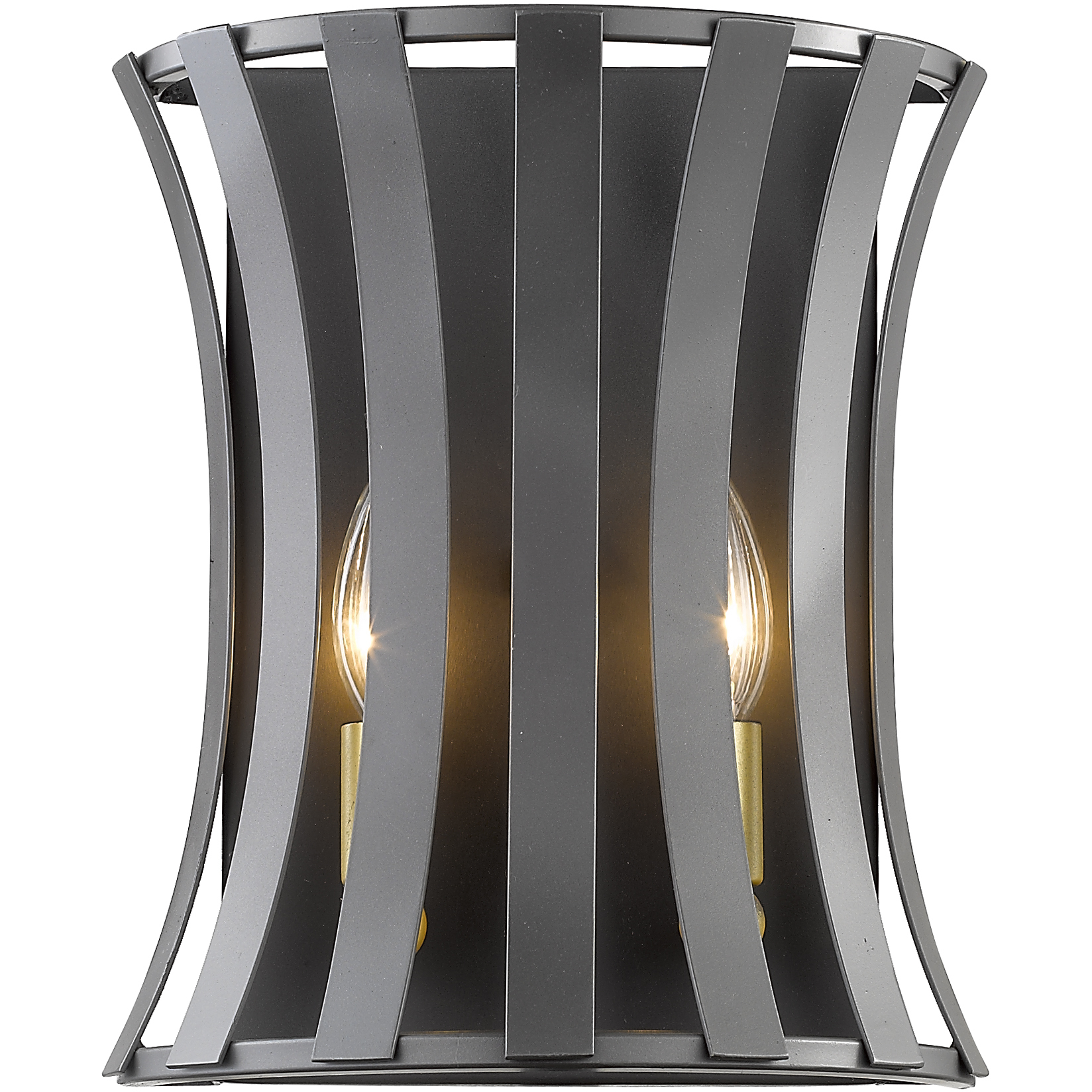 Geist 2 Light 10.5 inch Bronze Gold Wall Sconce Wall Light