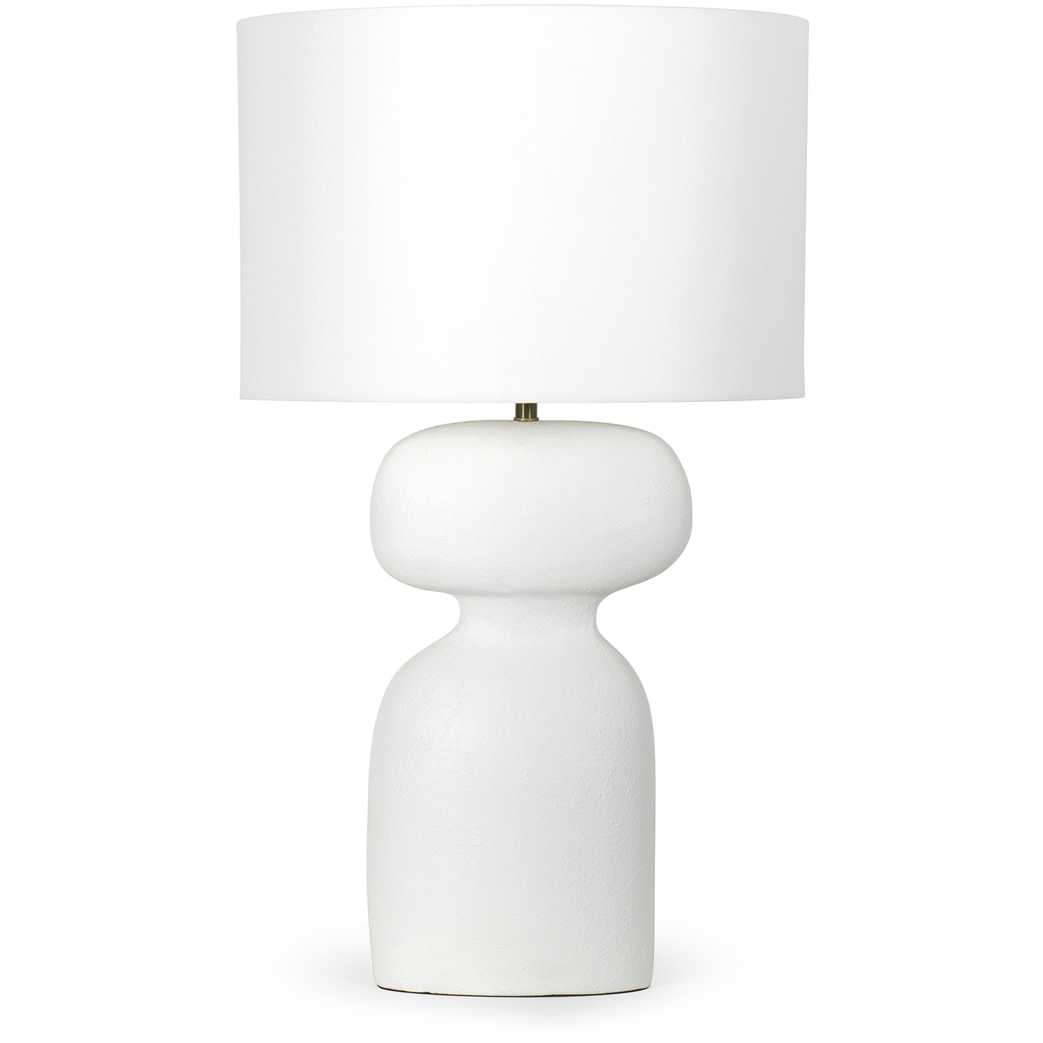 Bardot 27.5 inch 150 watt White Table Lamp Portable Light