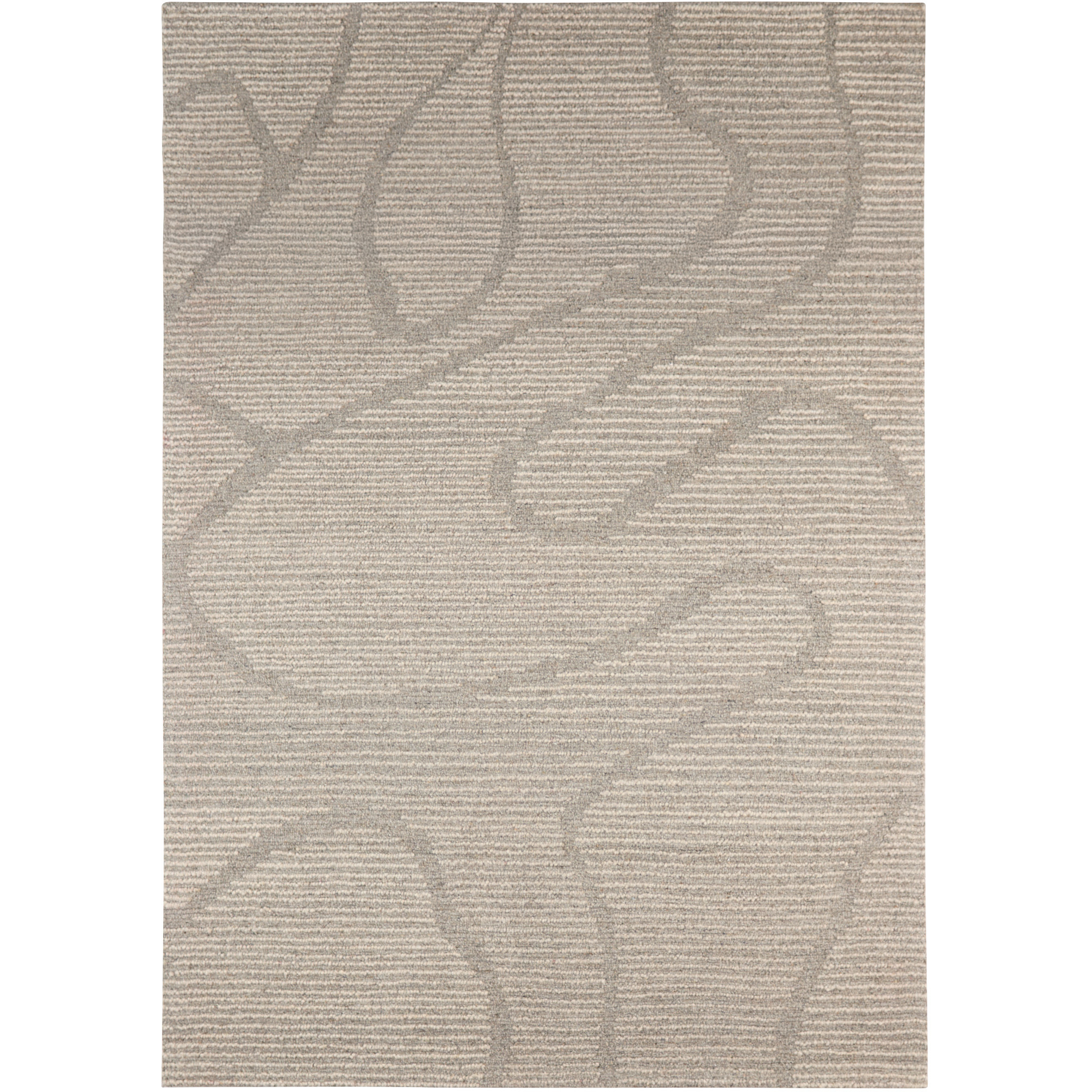 Contempo Black and Beige Indoor Rug