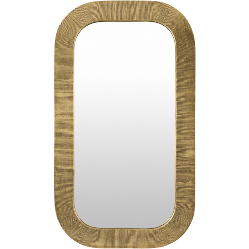 Enya 45.5 X 26 inch Plated Wall Mirror
