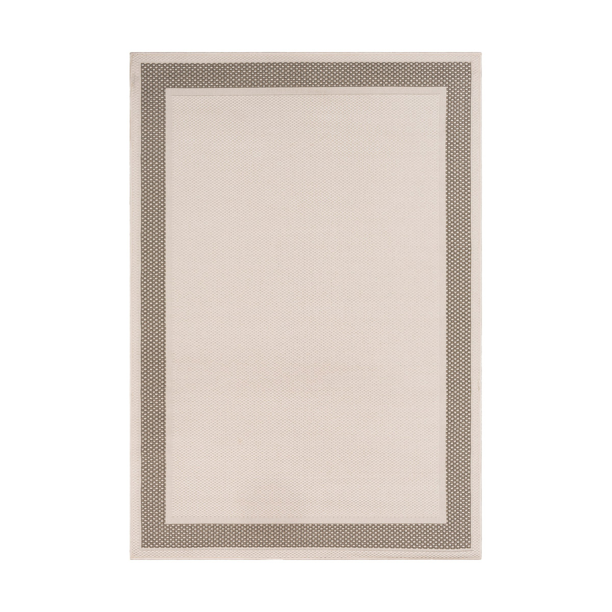 Breeze 91 X 63 inch Charcoal/Taupe/White Indoor Area Rug, Rectangle