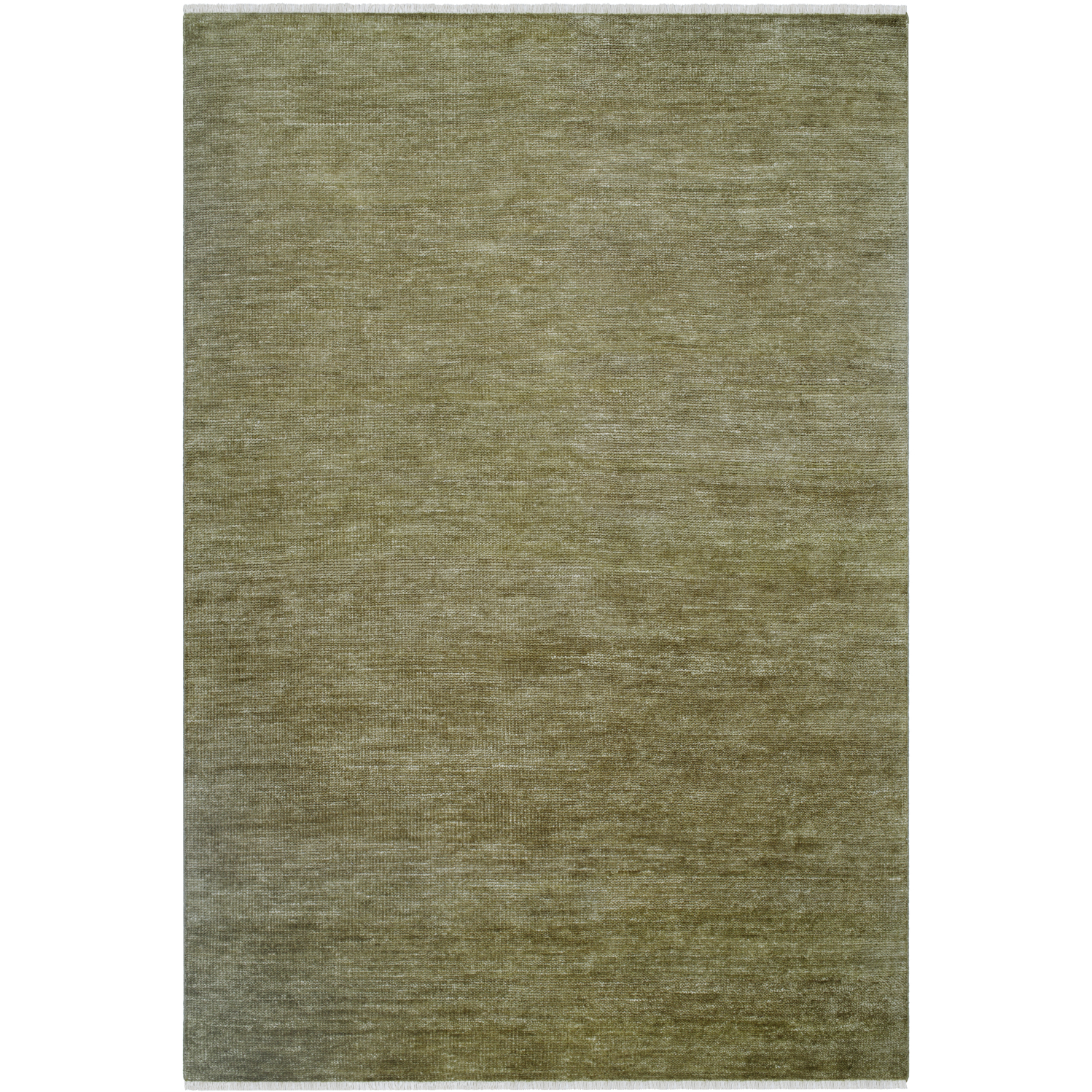 Epic 144 X 36 inch Nickel / Sage / Moss Brown Handmade Rug in 3 x 12