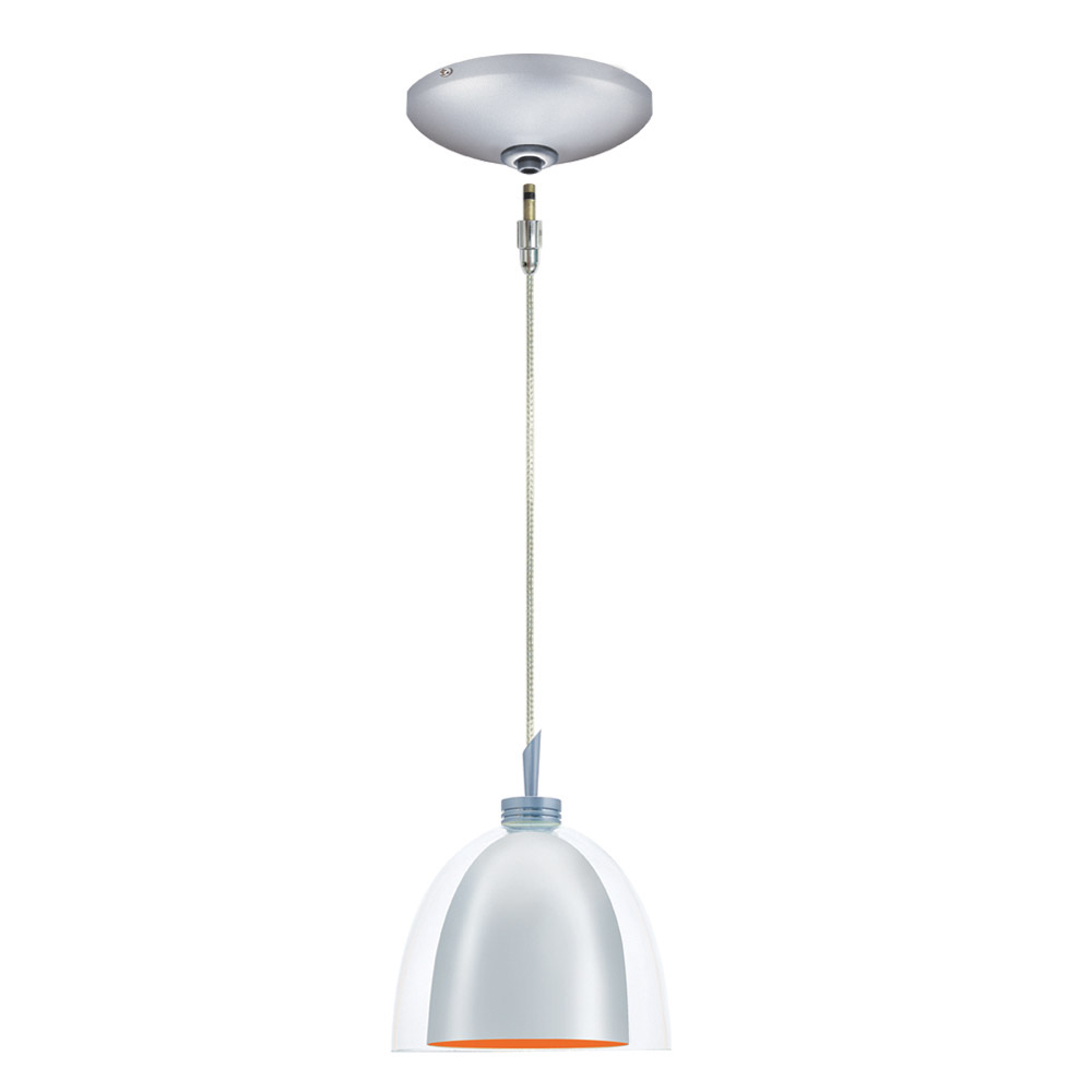 Lina 1 Light 5.13 inch Satin Nickel Mini Pendant Ceiling Light