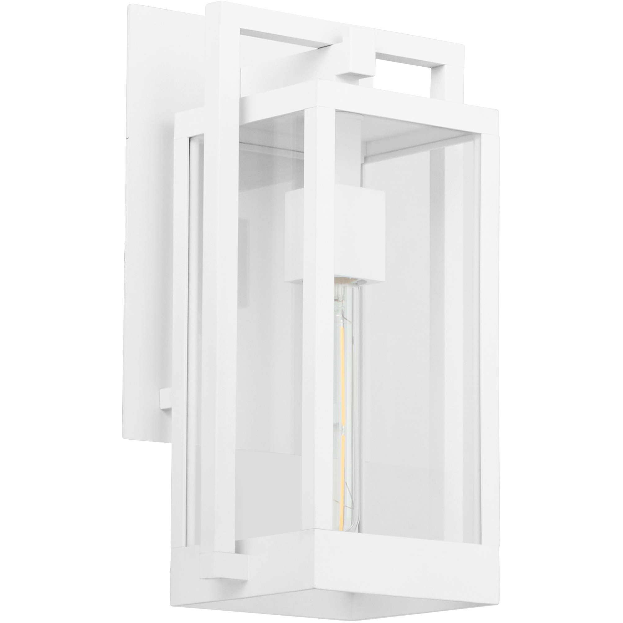 Marco 1 Light 14.5 inch White Outdoor Wall Lantern