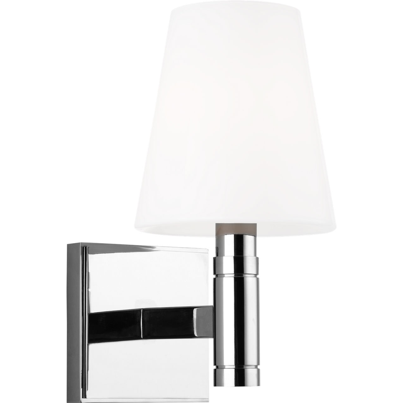 TOB by Thomas O'Brien Beckham Classic 1 Light 5.5 inch Polished Nickel Wall Sconce Wall Light