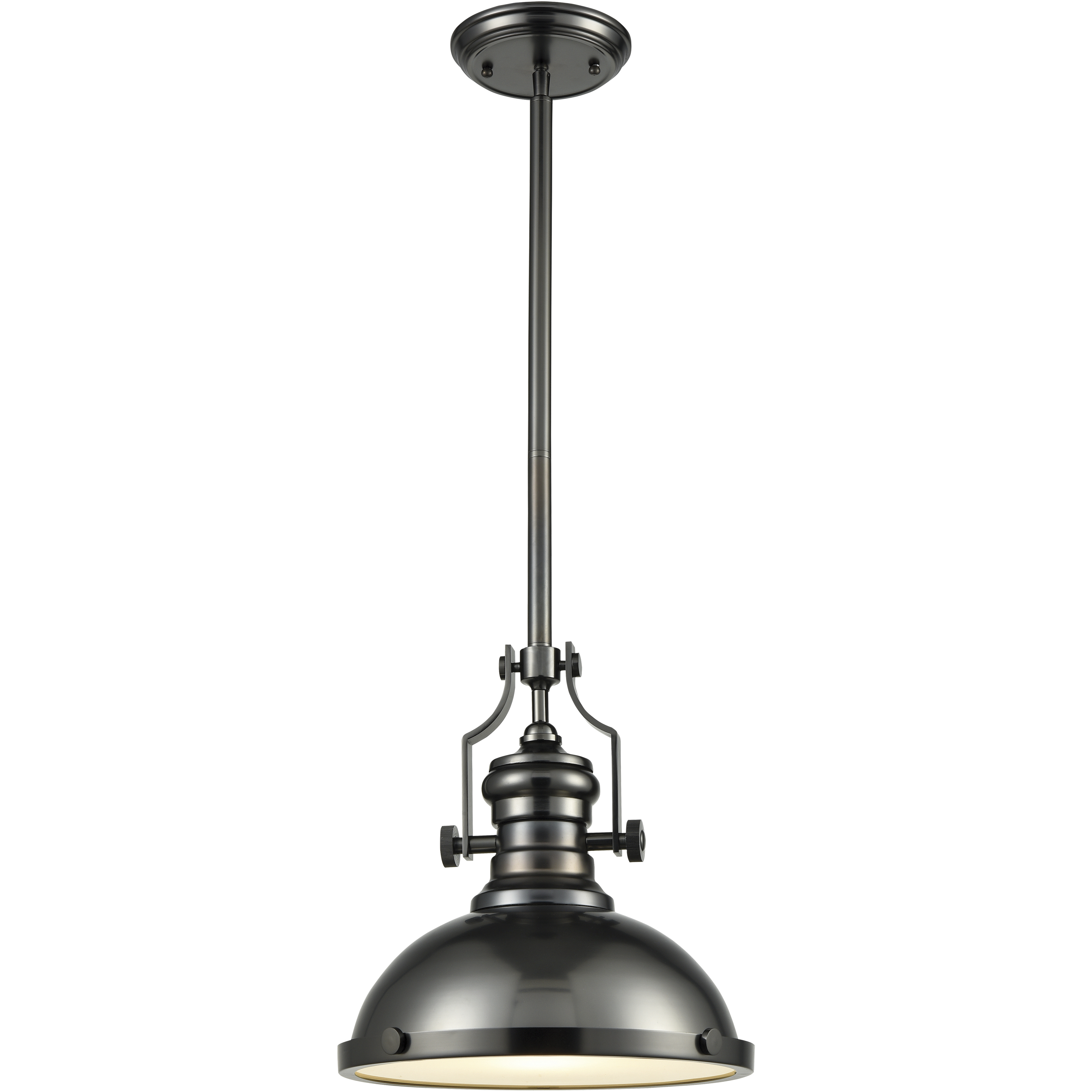 Chadwick 3 Light 13 inch Black Nickel Pendant Ceiling Light