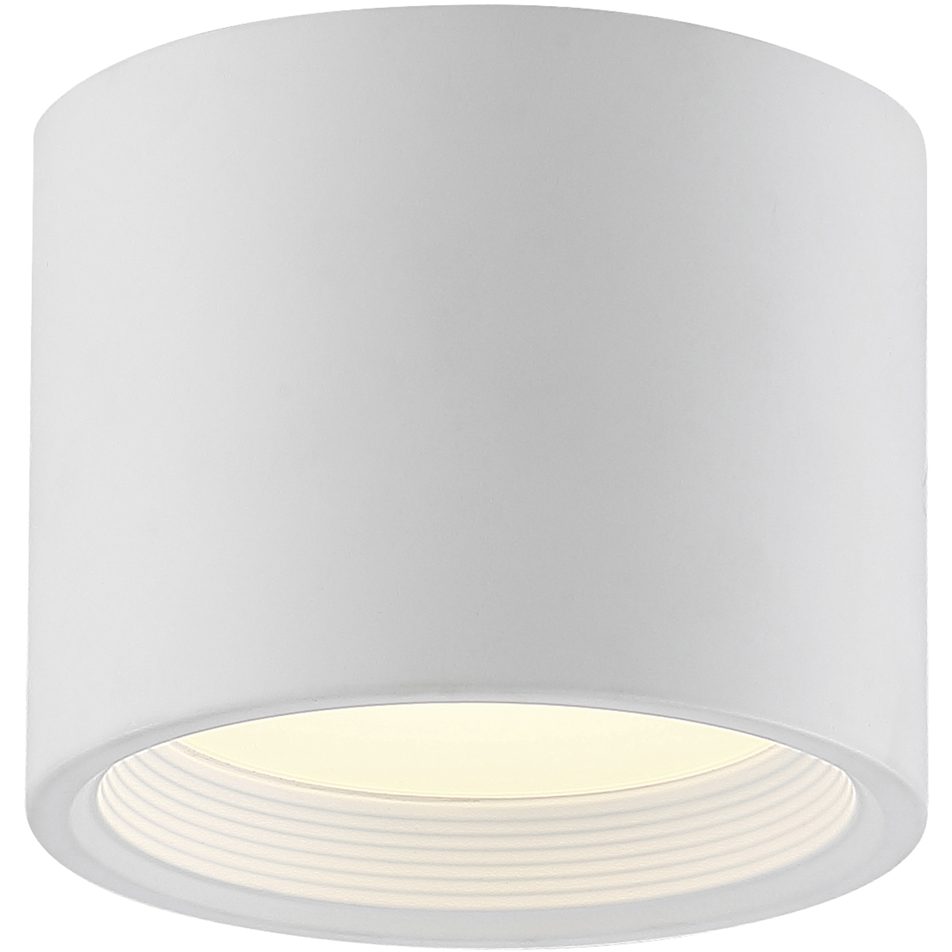 Reel LED 5.25 inch White Flush Mount Ceiling Light