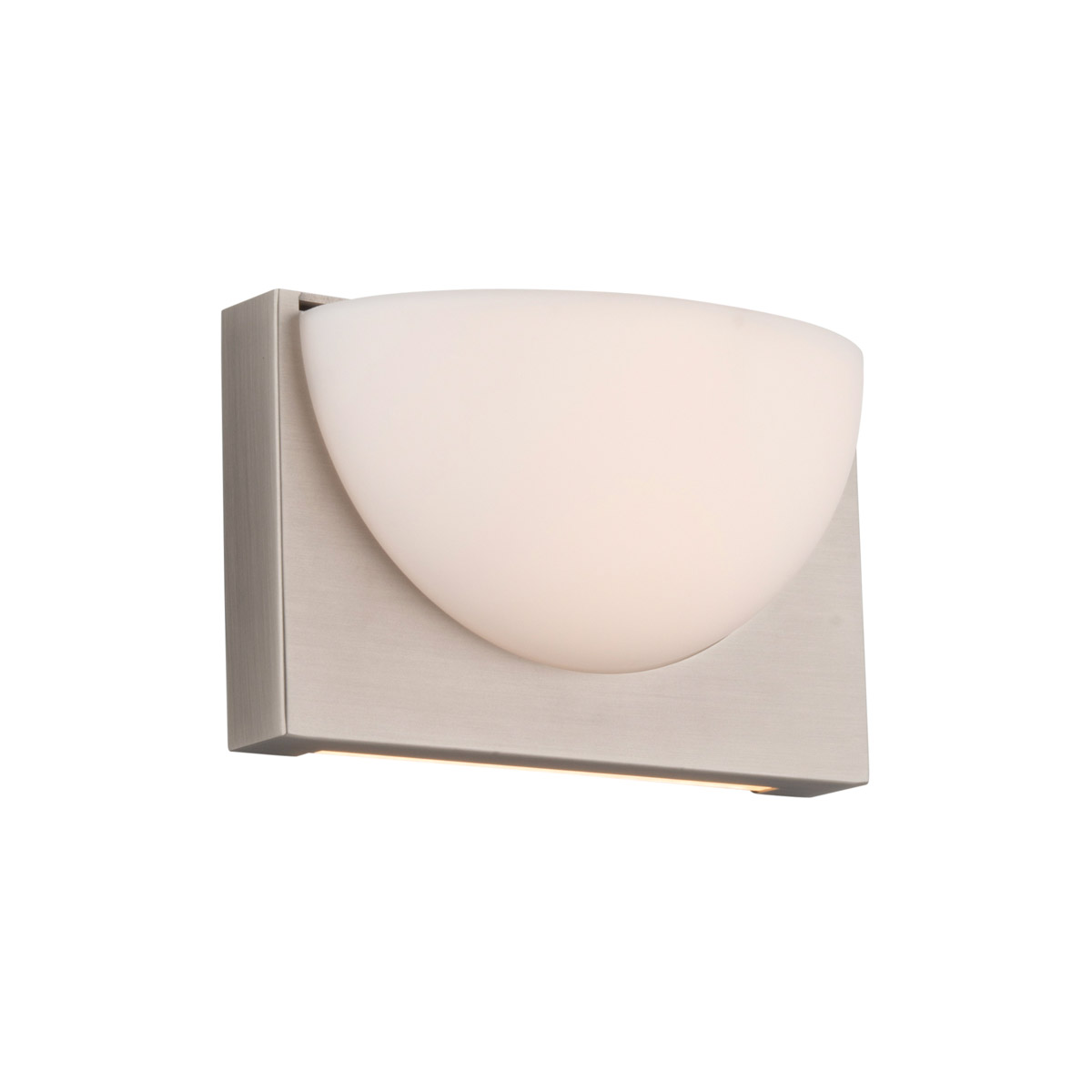 Mylie LED 10 inch Brushed Nickel Bath Vanity & Wall Light, dweLED