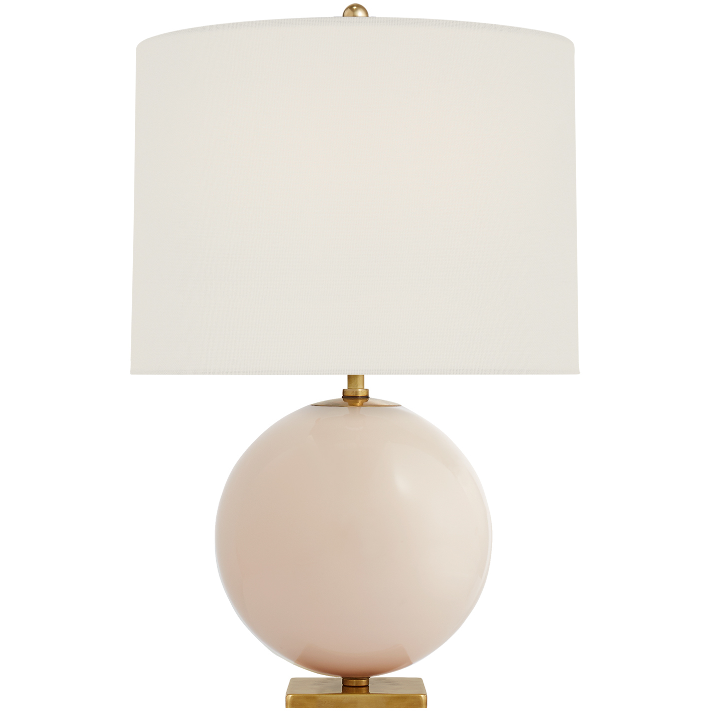 kate spade new york Elsie 25.75 inch 5 watt Blush Cordless Table Lamp Portable Light in Linen