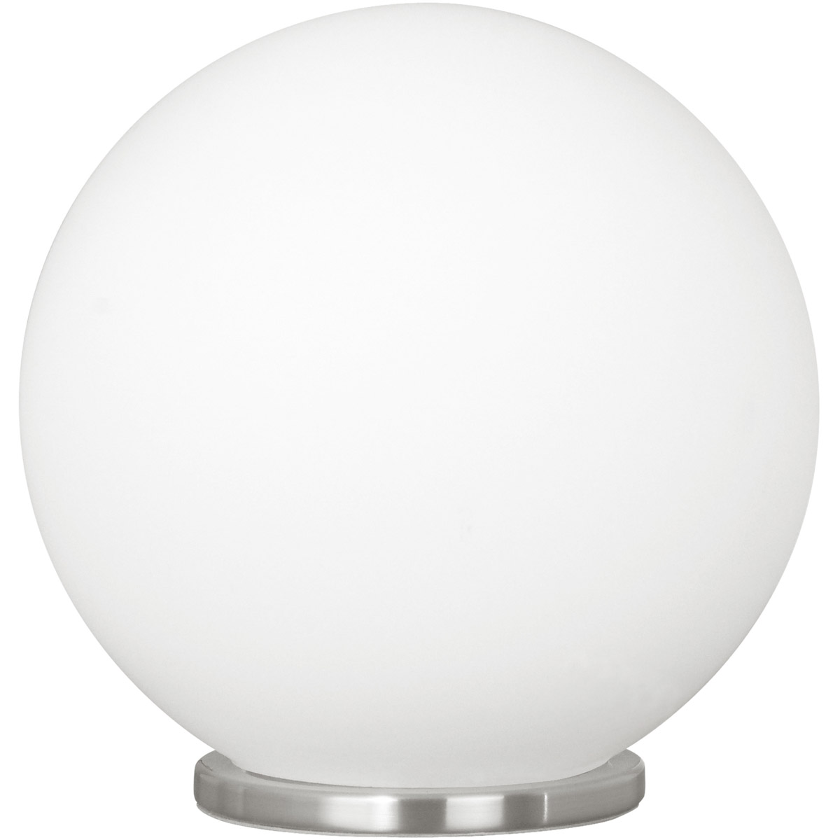Rondo 8.25 inch 60 watt Silver Table Lamp Portable Light