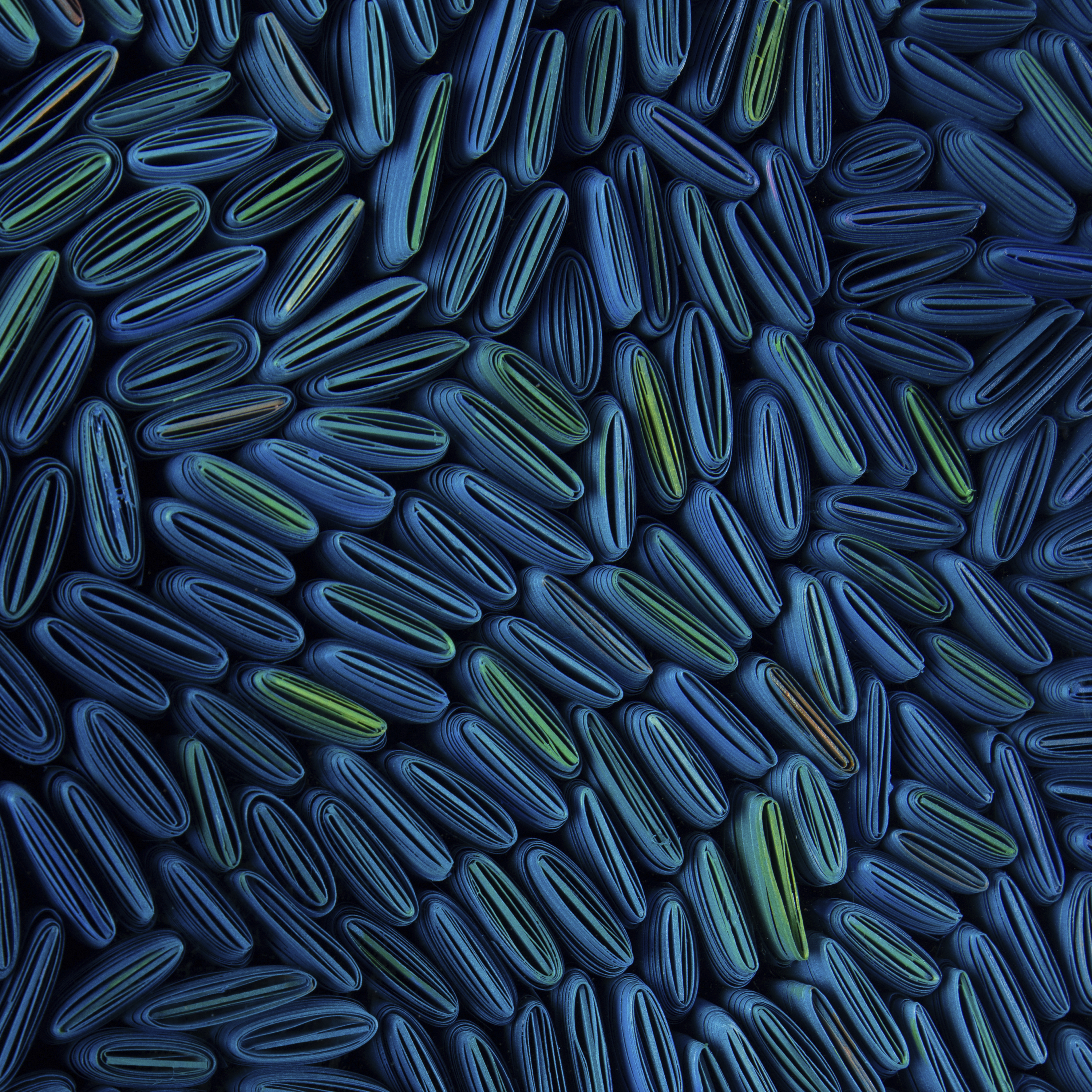 Tony Fey's Cerulean Swells 47.75 X 36 inch Abstract Art