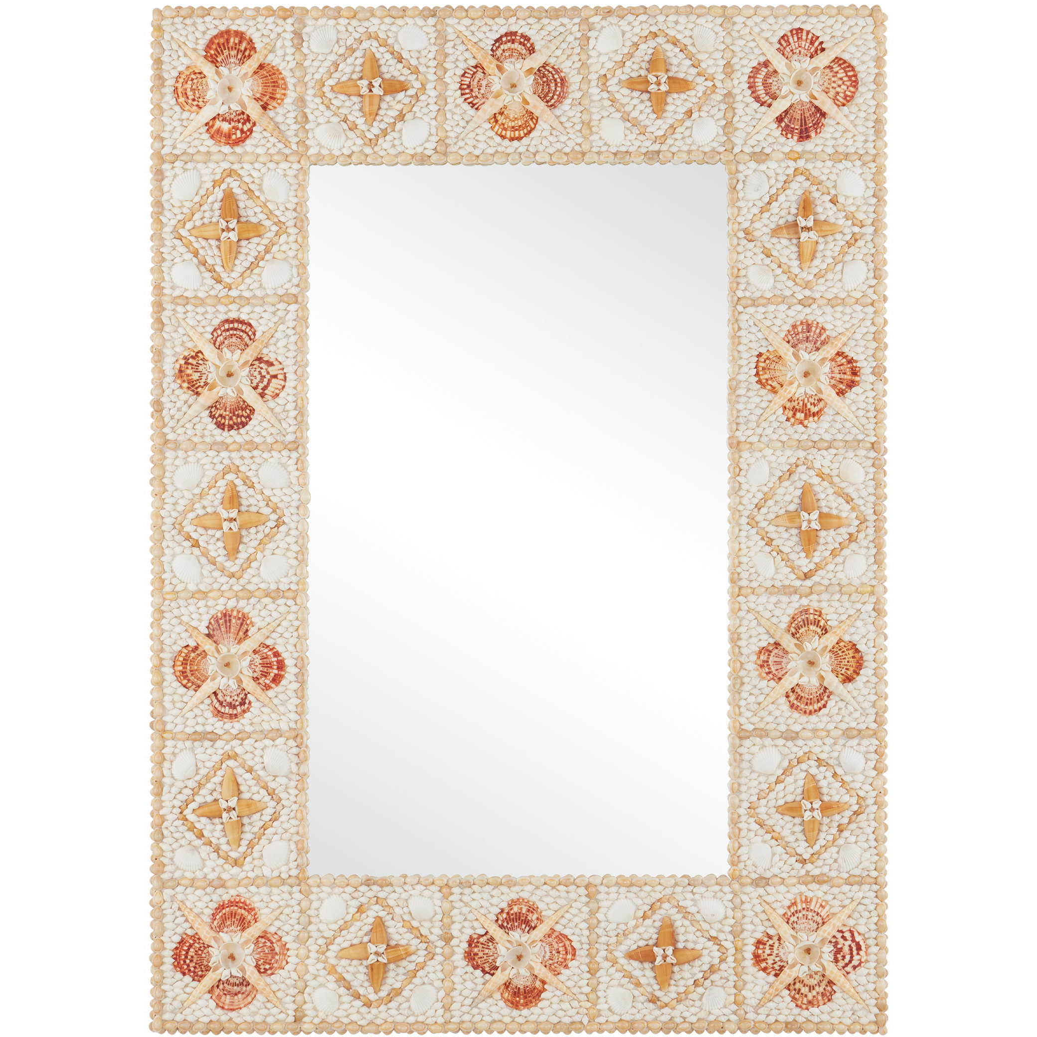 Junonia 42.25 X 30 inch Natural Mirror