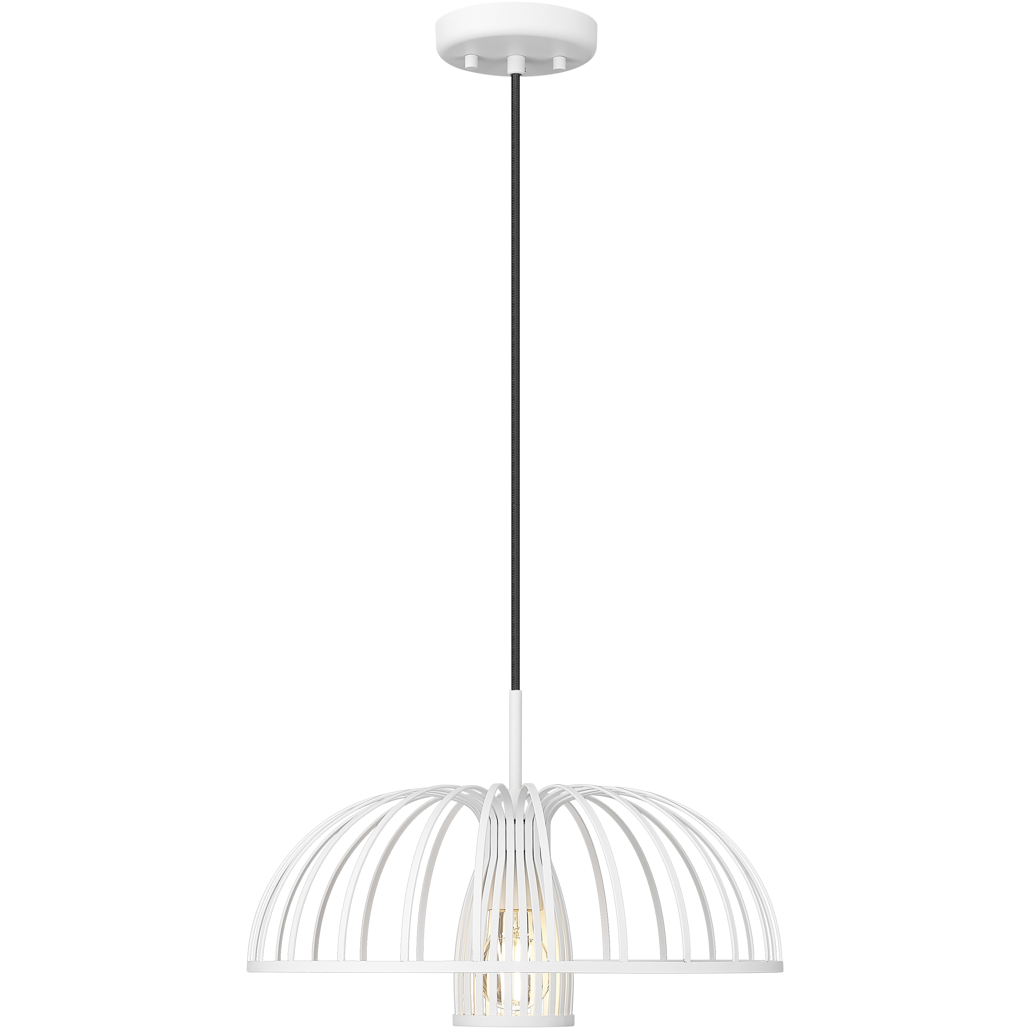 Valencia 1 Light 16 inch Texture White Pendant Ceiling Light in Textured White