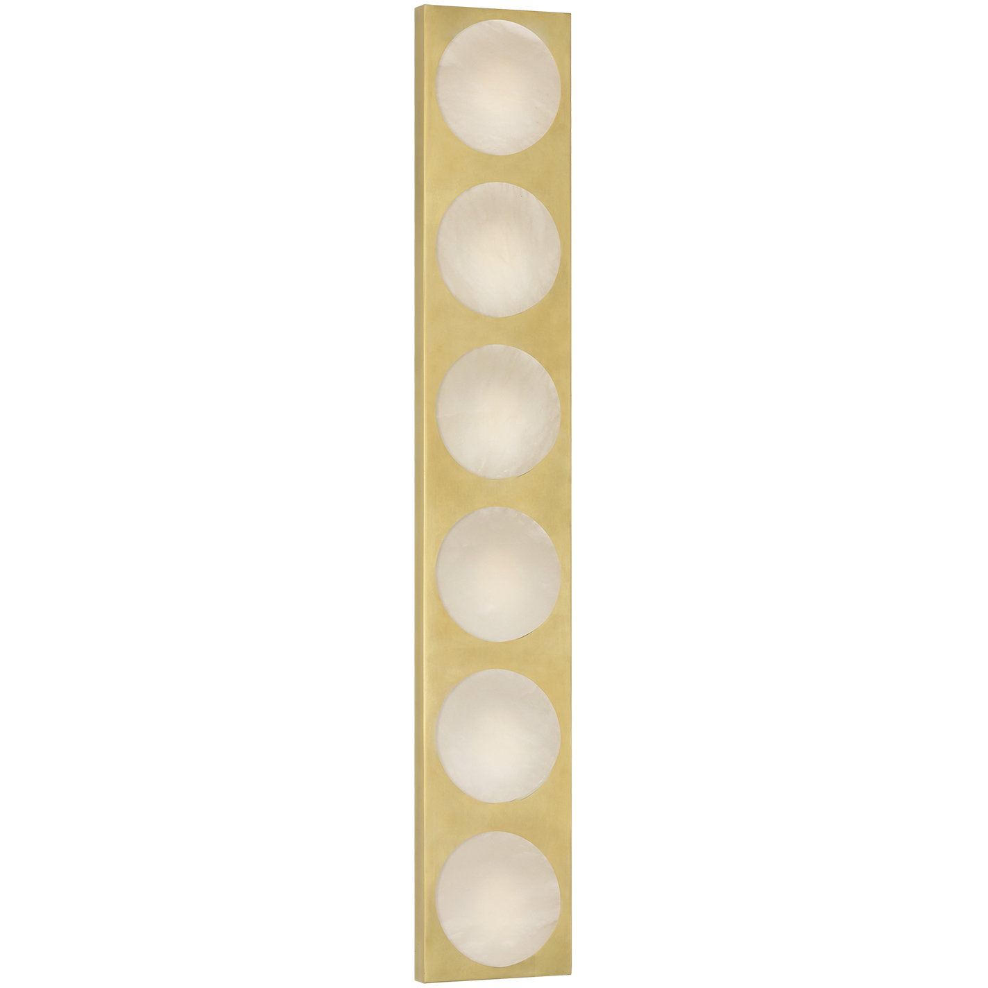 Kelly Wearstler Dichotomy LED 4.5 inch Antique-Burnished Brass ADA Sconce Wall Light
