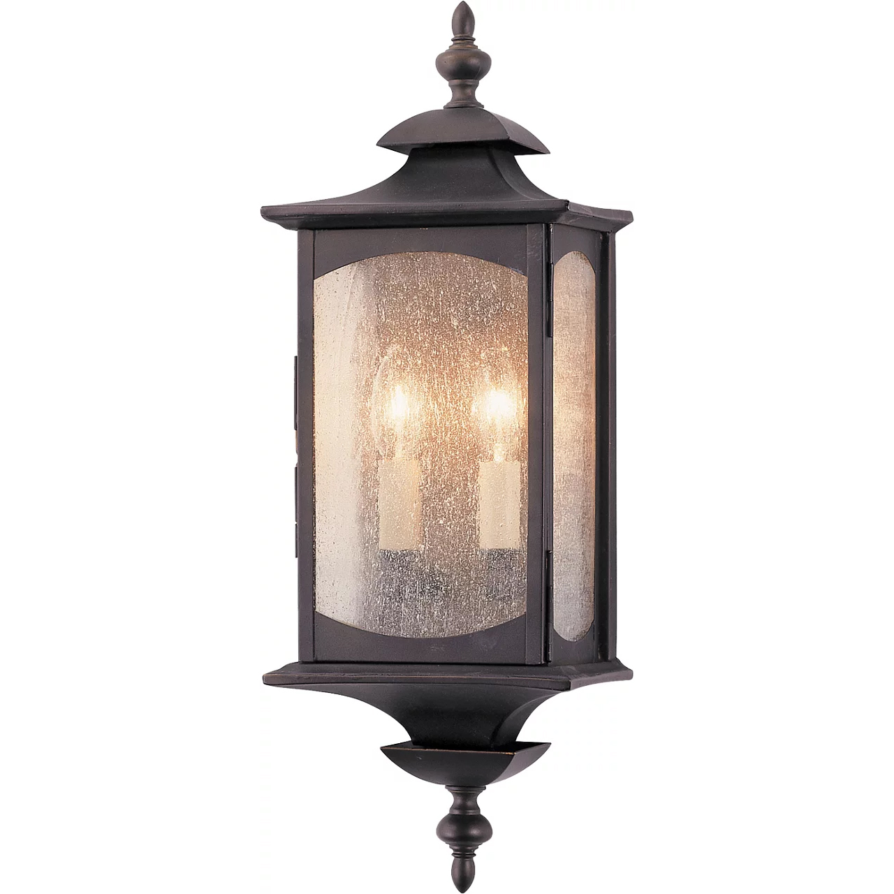 Market Square 2 Light 19 inch Oil Rubbed Bronze Outdoor Wall Lantern, Medium