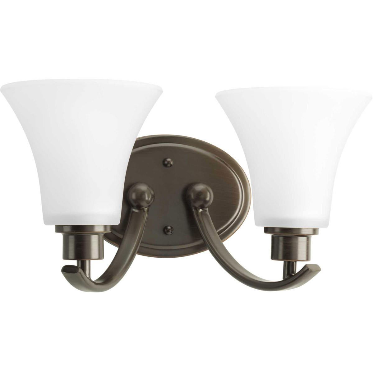 Joy 2 Light 14 inch Antique Bronze Bath Vanity Wall Light