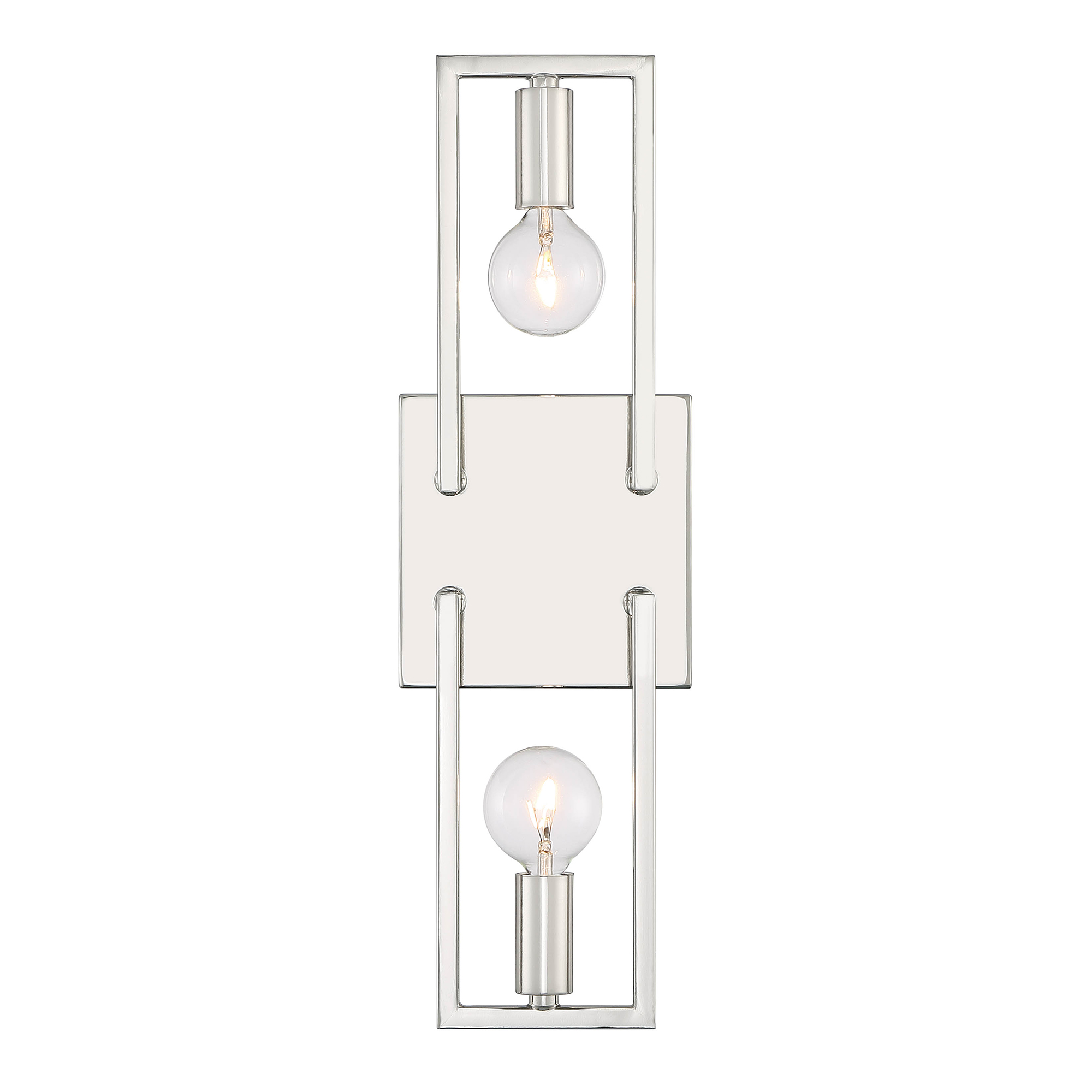 Finni 2 Light 5 inch Polished Nickel Wall Sconce Wall Light