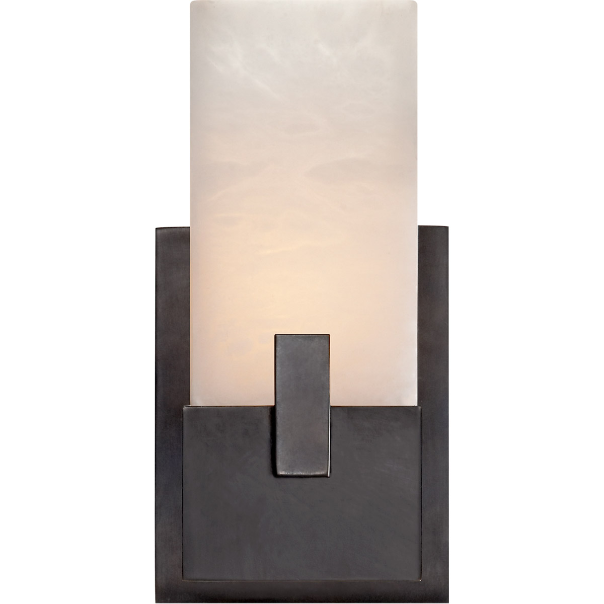 Kelly Wearstler Covet LED 5.5 inch Bronze Short Clip Bath Sconce Wall Light