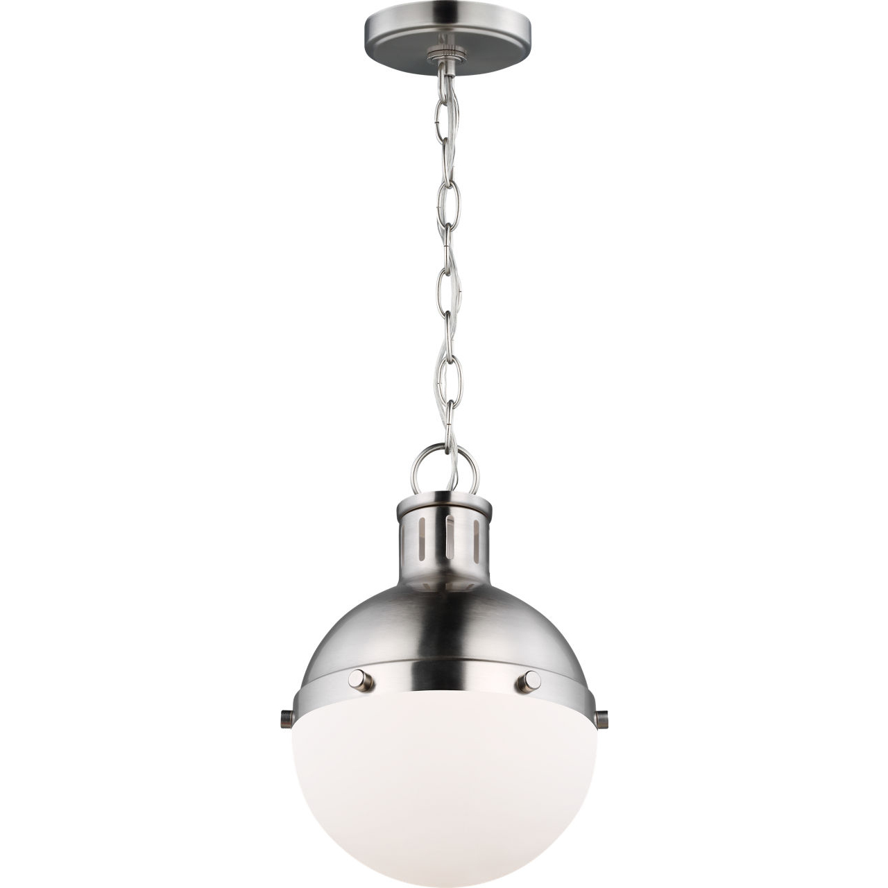 TOB by Thomas O'Brien Hanks 1 Light 8.13 inch Brushed Nickel Pendant Ceiling Light