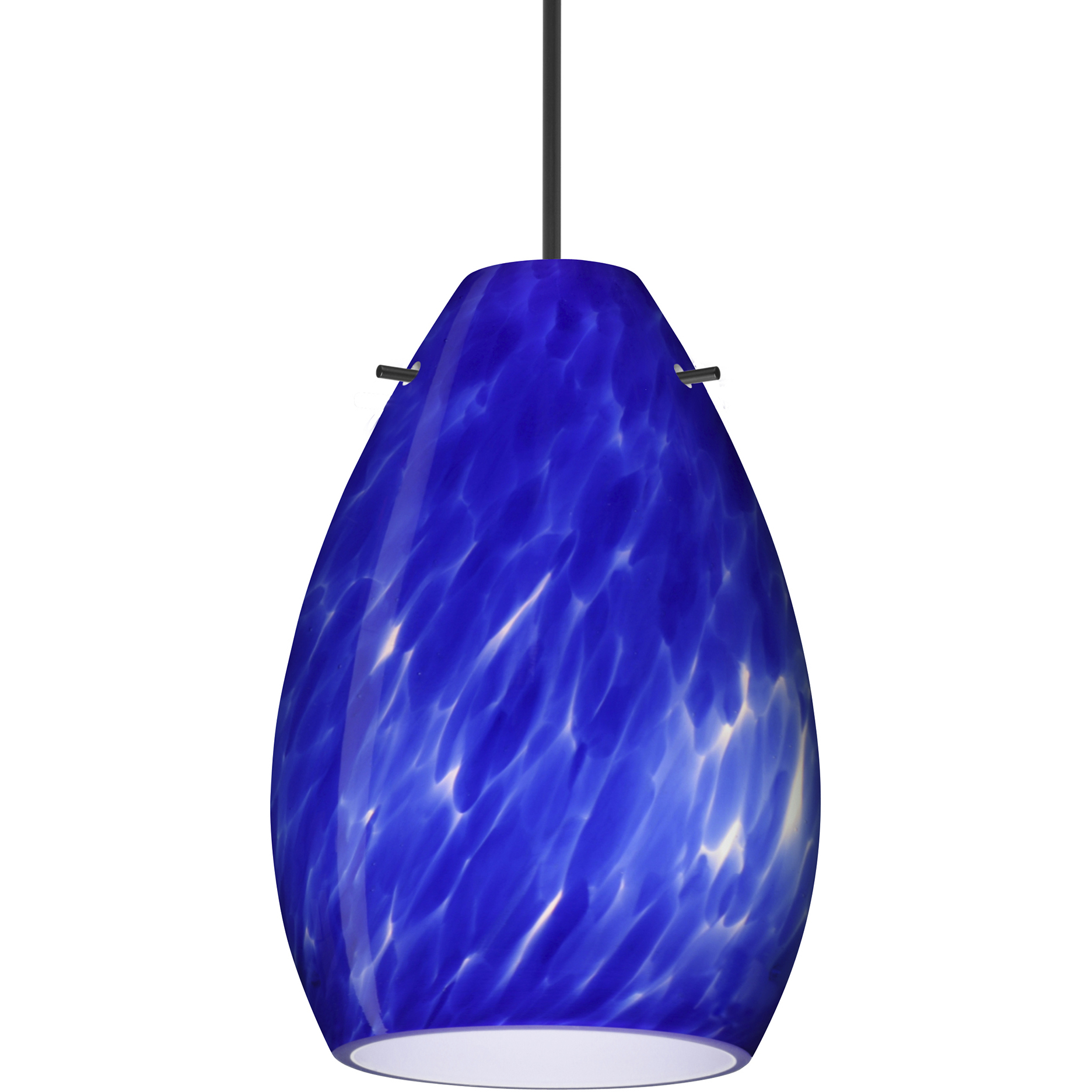 Pera 6 1 Light Black Cord Pendant Ceiling Light