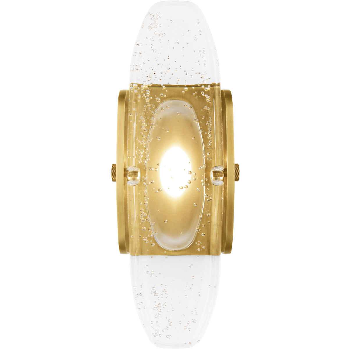 Avroko Wythe LED 5.3 inch Plated Brass Wall Sconce Wall Light in 120V, Integrated LED