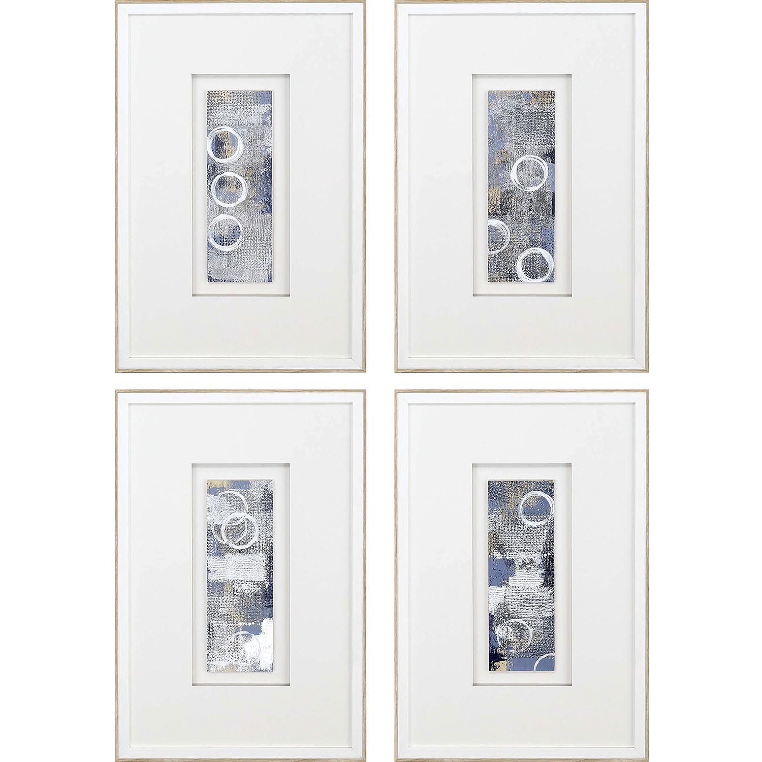 Clearview Blue and White and Gray Framed Art, The Studio