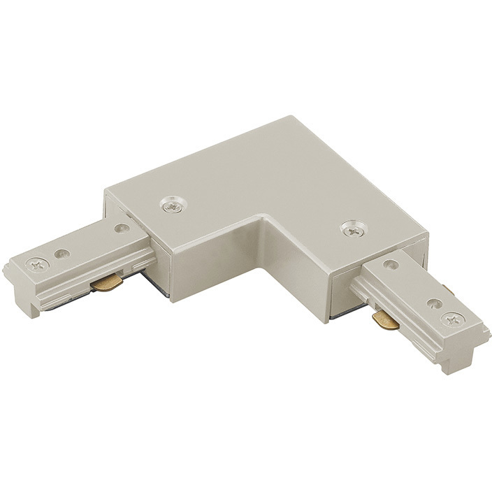 J Track 120 Brushed Nickel Track Component Ceiling Light
