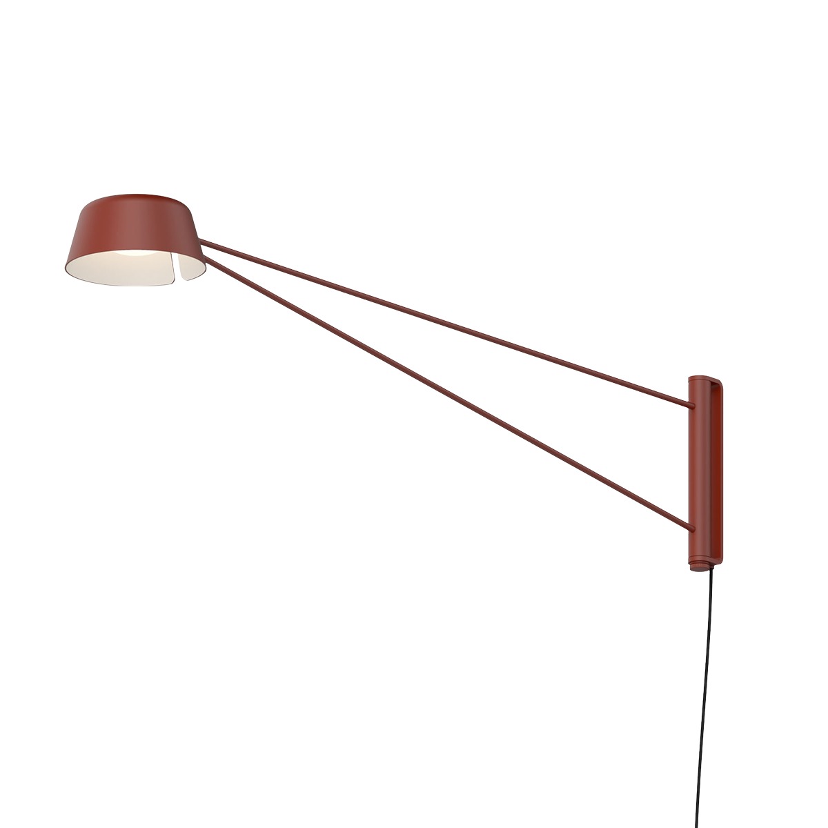 Ray 9 watt Oxide Red Wall Lamp Wall Light