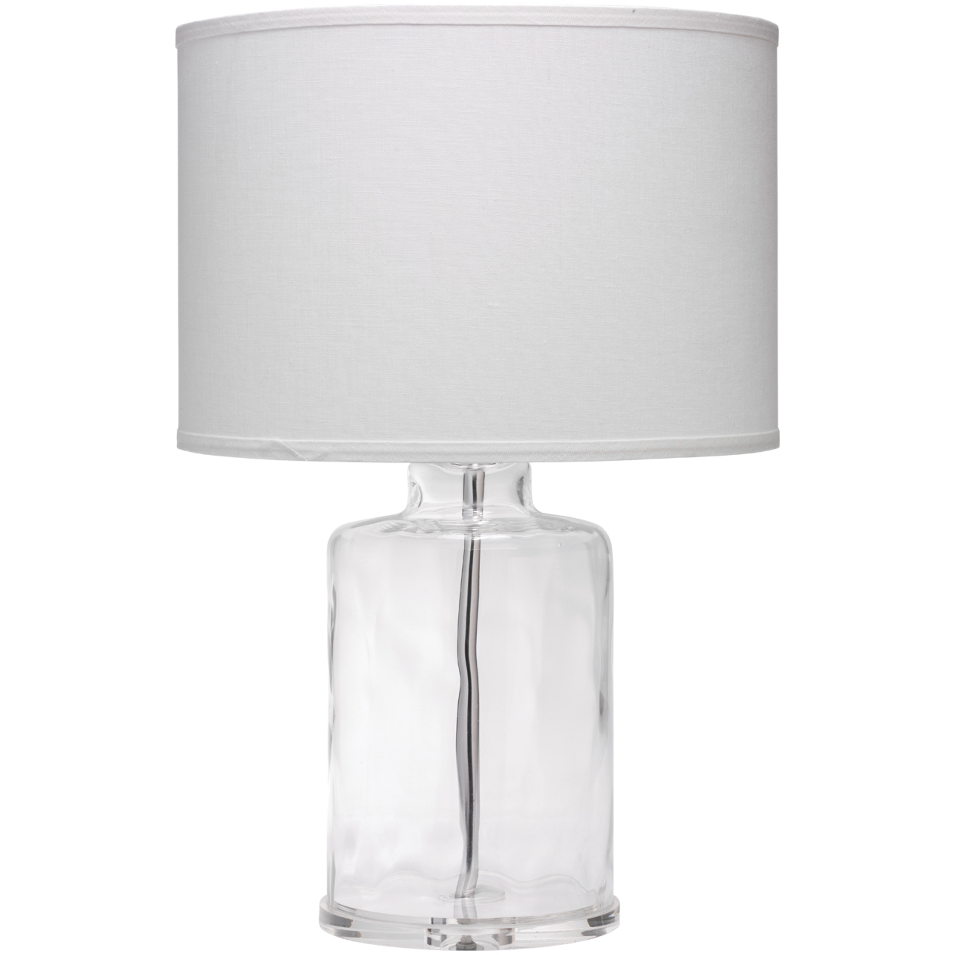 Napa 25 inch 150 watt Clear Table Lamp Portable Light