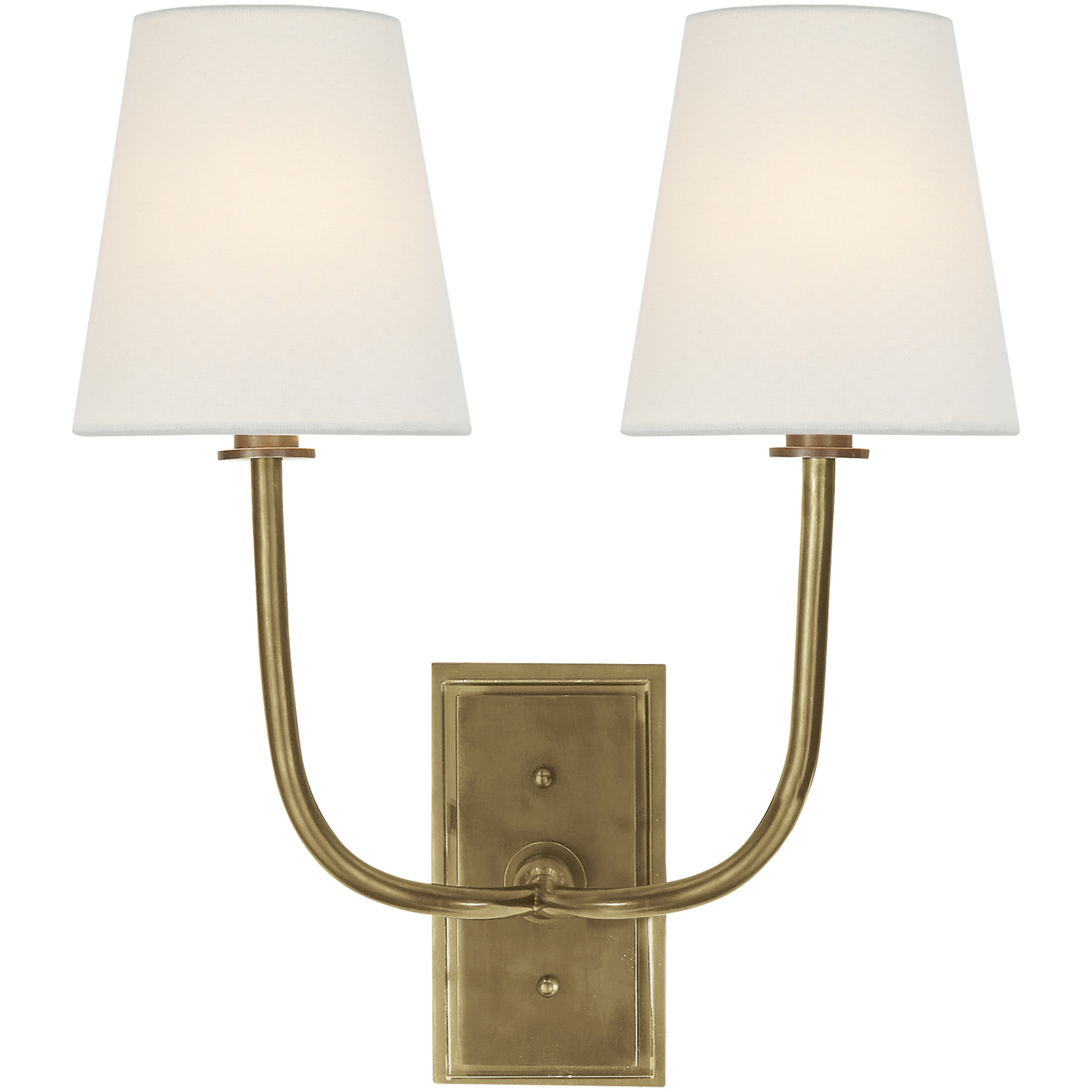 Double shade wall light 2025