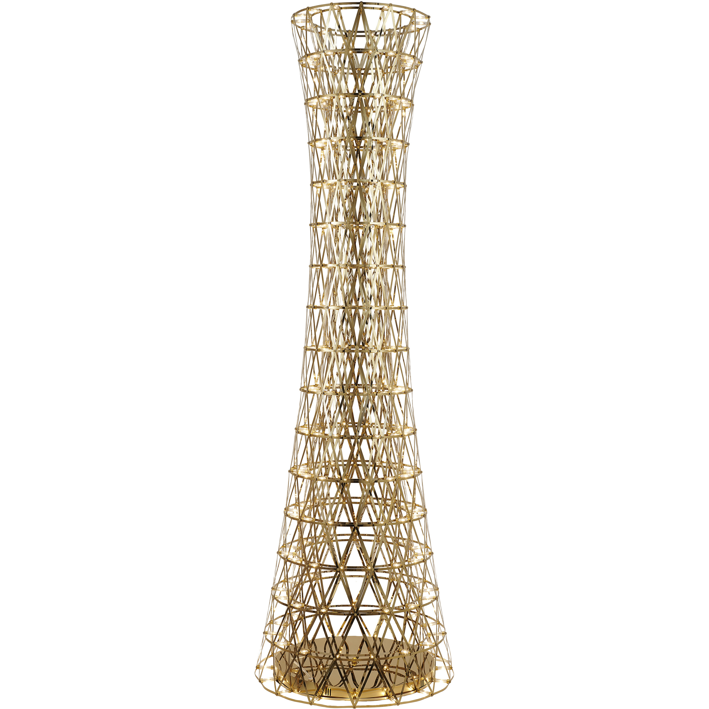 Canada 70 inch 0.30 watt Gold Floor Lamp Portable Light