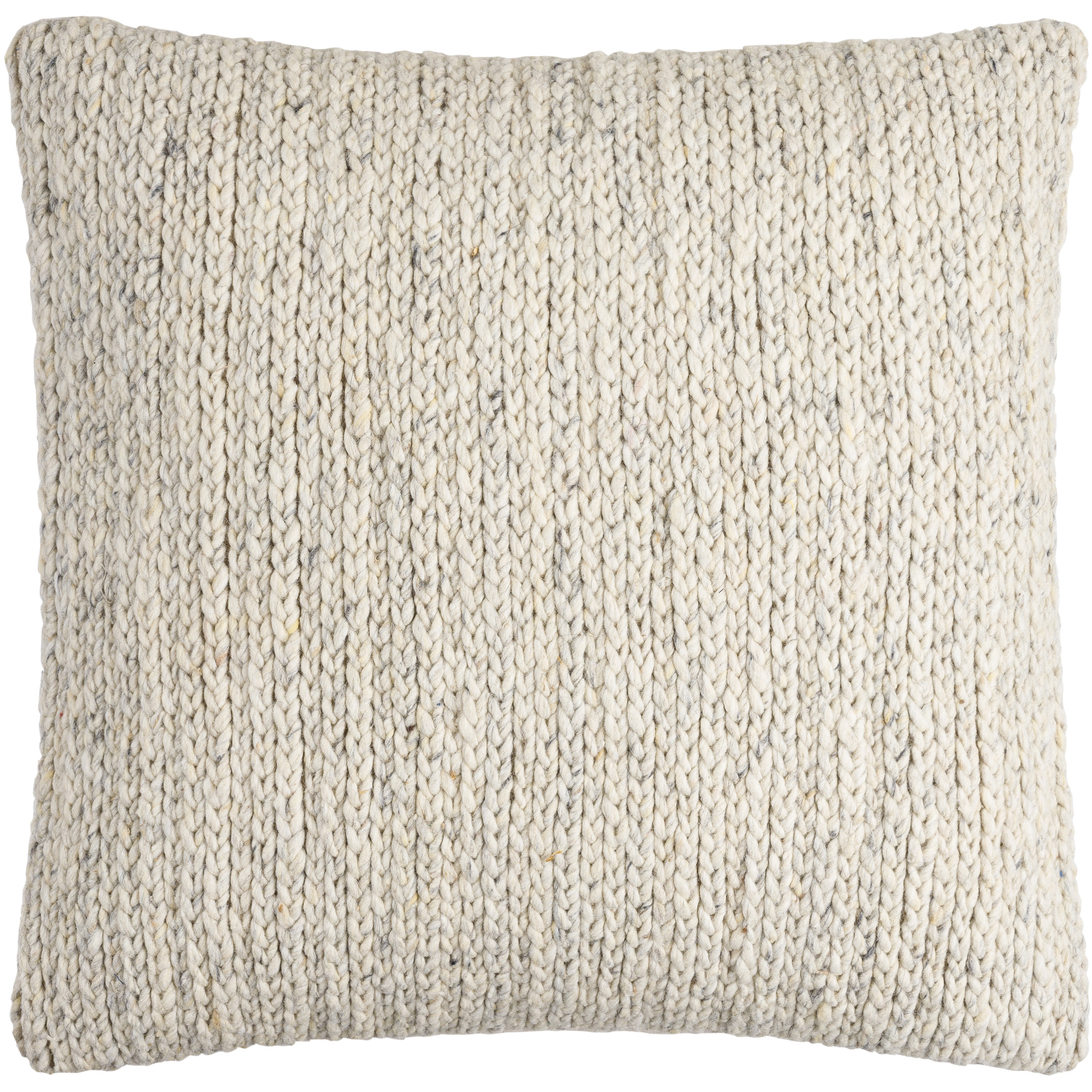 Derby 18 X 18 inch Cream Accent Pillow
