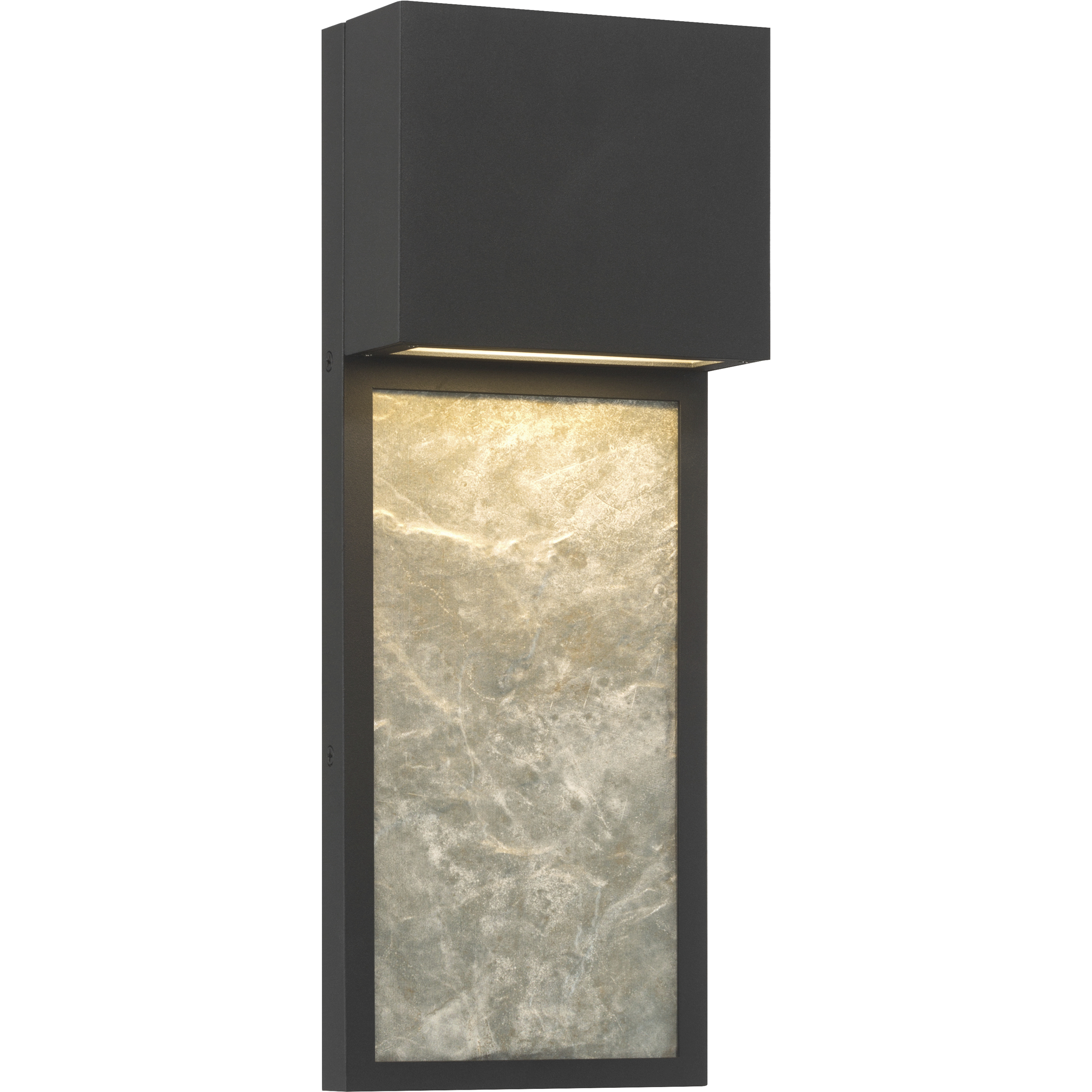 Norrin LED 16 inch Sand Coal Black Outdoor Wall Sconce