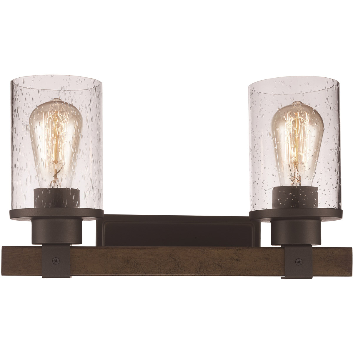 Siesta 2 Light 15 inch Rubbed Oil Bronze Vanity Bar Wall Light