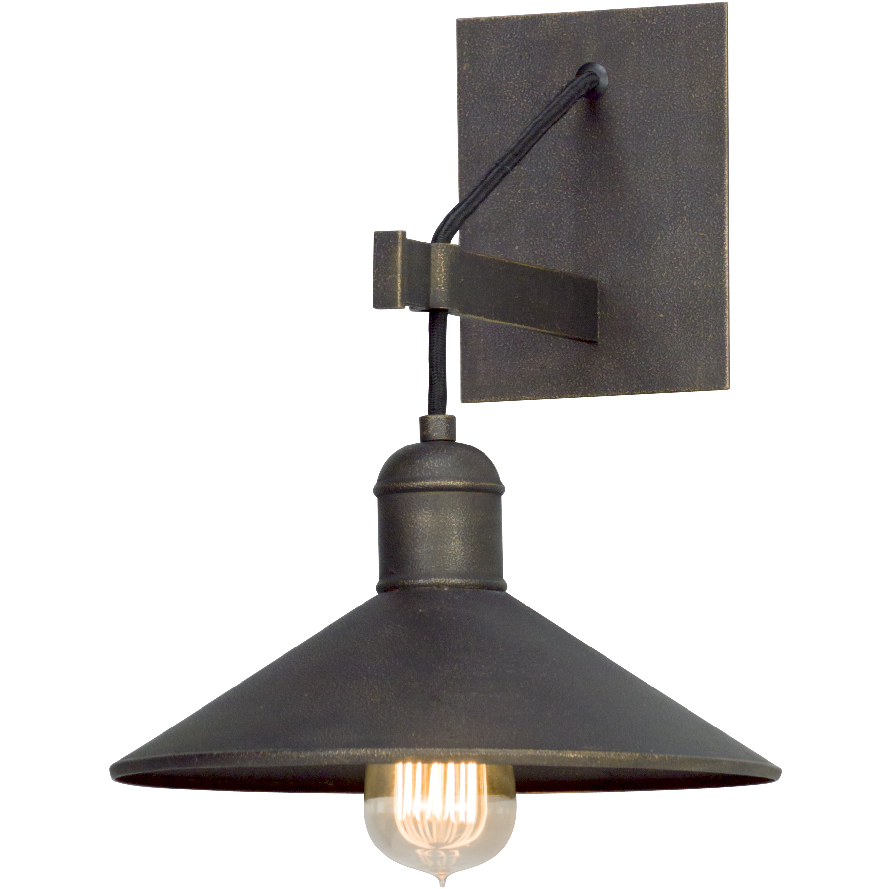 Mccoy 1 Light 10 inch Vintage Bronze Wall Sconce Wall Light