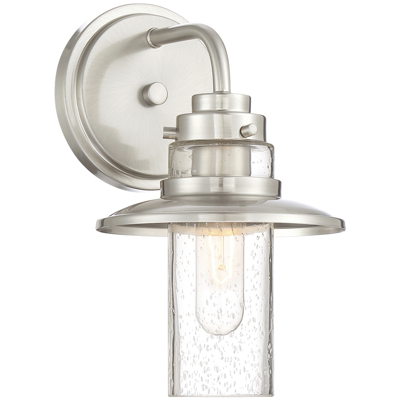 Dover 1 Light 6.5 inch Satin Platinum Wall Sconce Wall Light