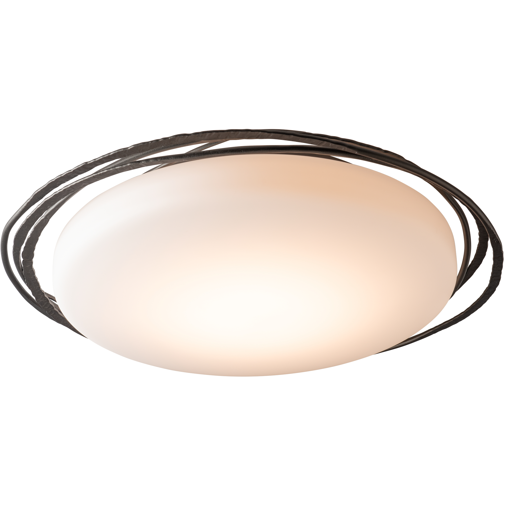 Nova LED 28.9 inch Modern Brass Flush Mount Ceiling Light