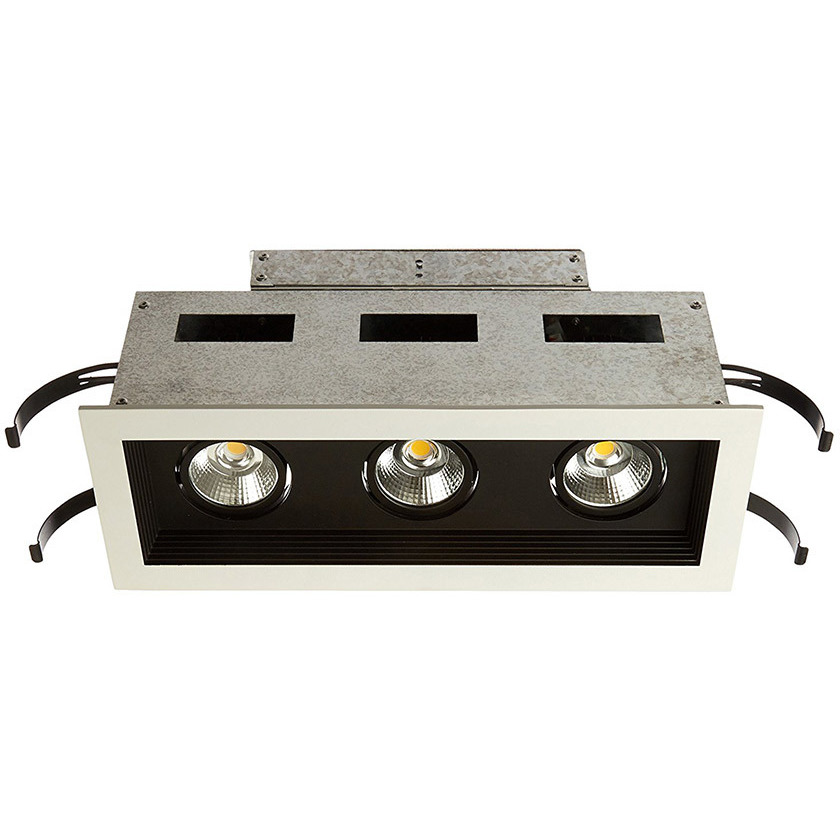 Mini Multiples LED Black Multiple Recessed Trim