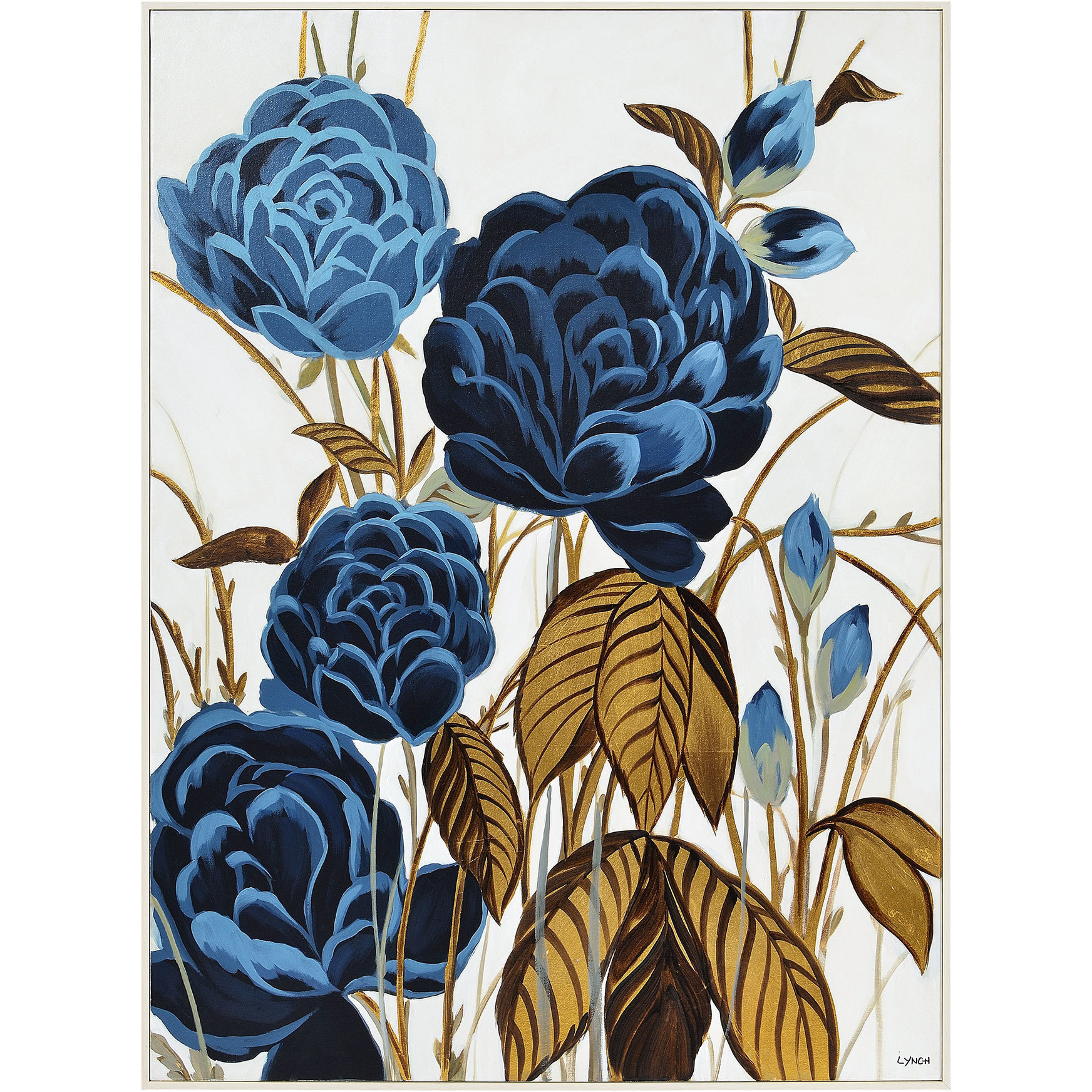 Mireena Gold Leaf Canvas Art