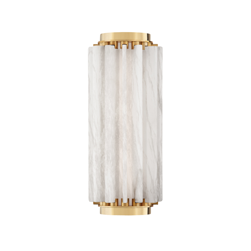 Hillside LED 6 inch Aged Brass ADA Wall Sconce Wall Light