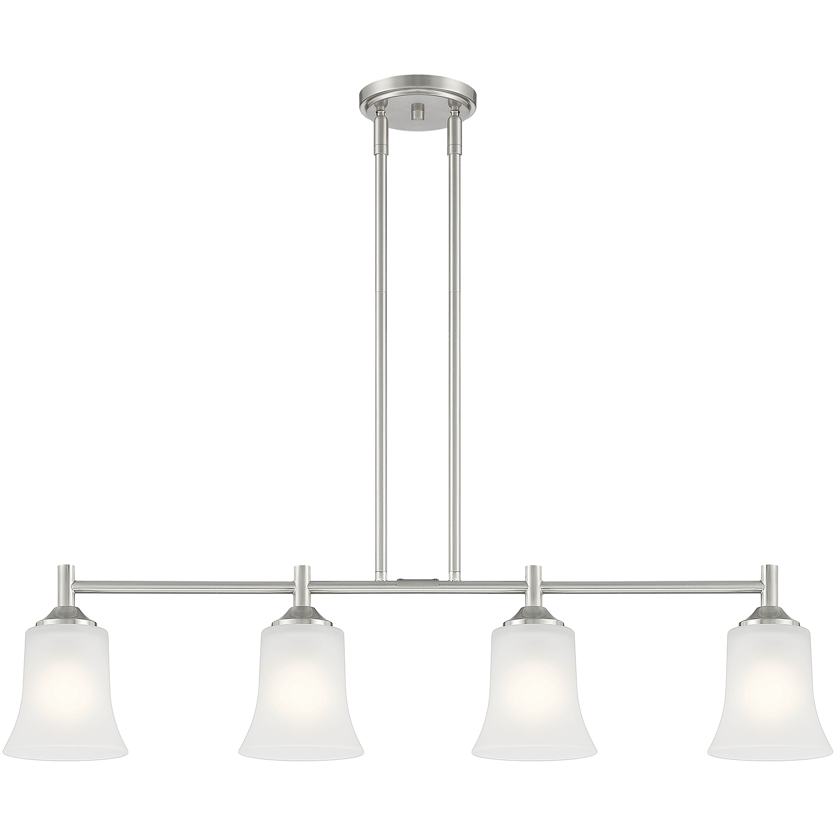 Bronson 4 Light 34 inch Brushed Nickel Island Light Ceiling Light