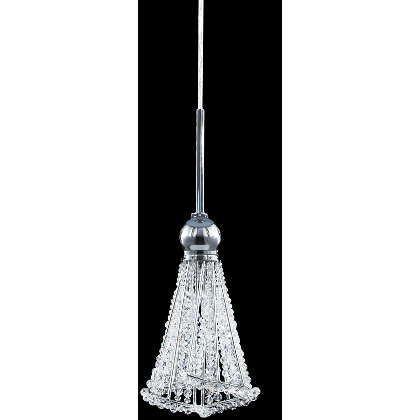 Jewelry 1 Light 4 inch Silver Pendant Ceiling Light