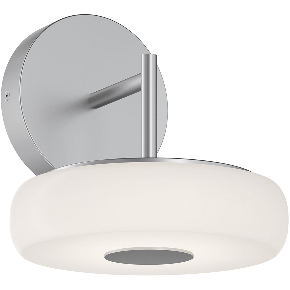 June LED 8 inch Satin Nickel Wall Sconce Wall Light
