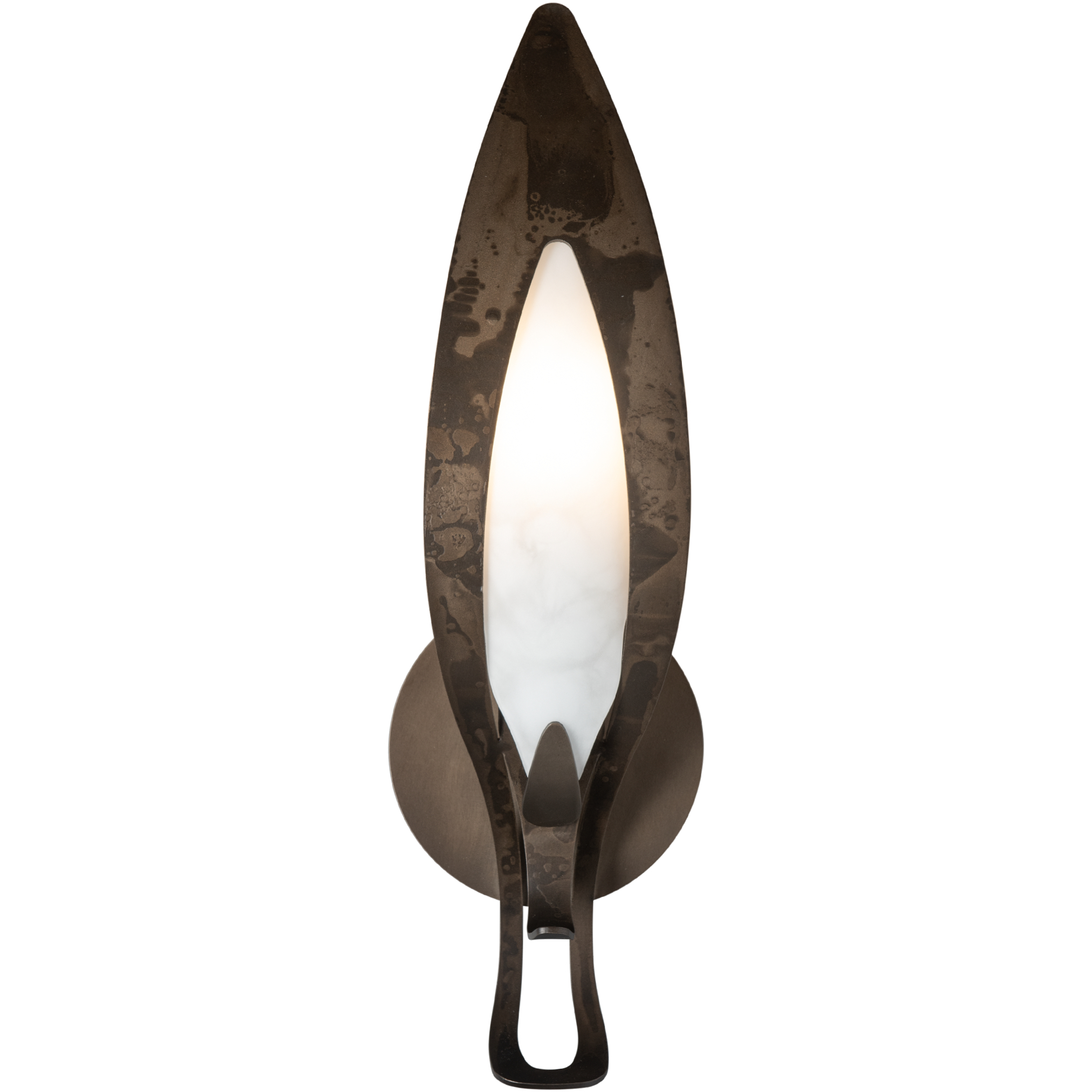 Parasol Sconce Wall Light in Sterling