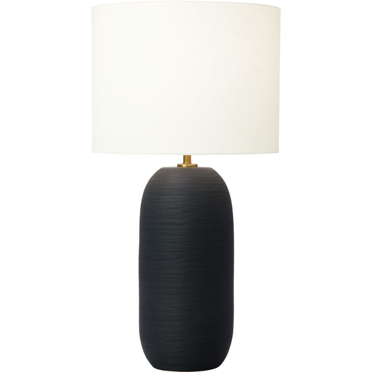 Hable Fanny 28.13 inch 9 watt Rough Black Ceramic Table Lamp Portable Light