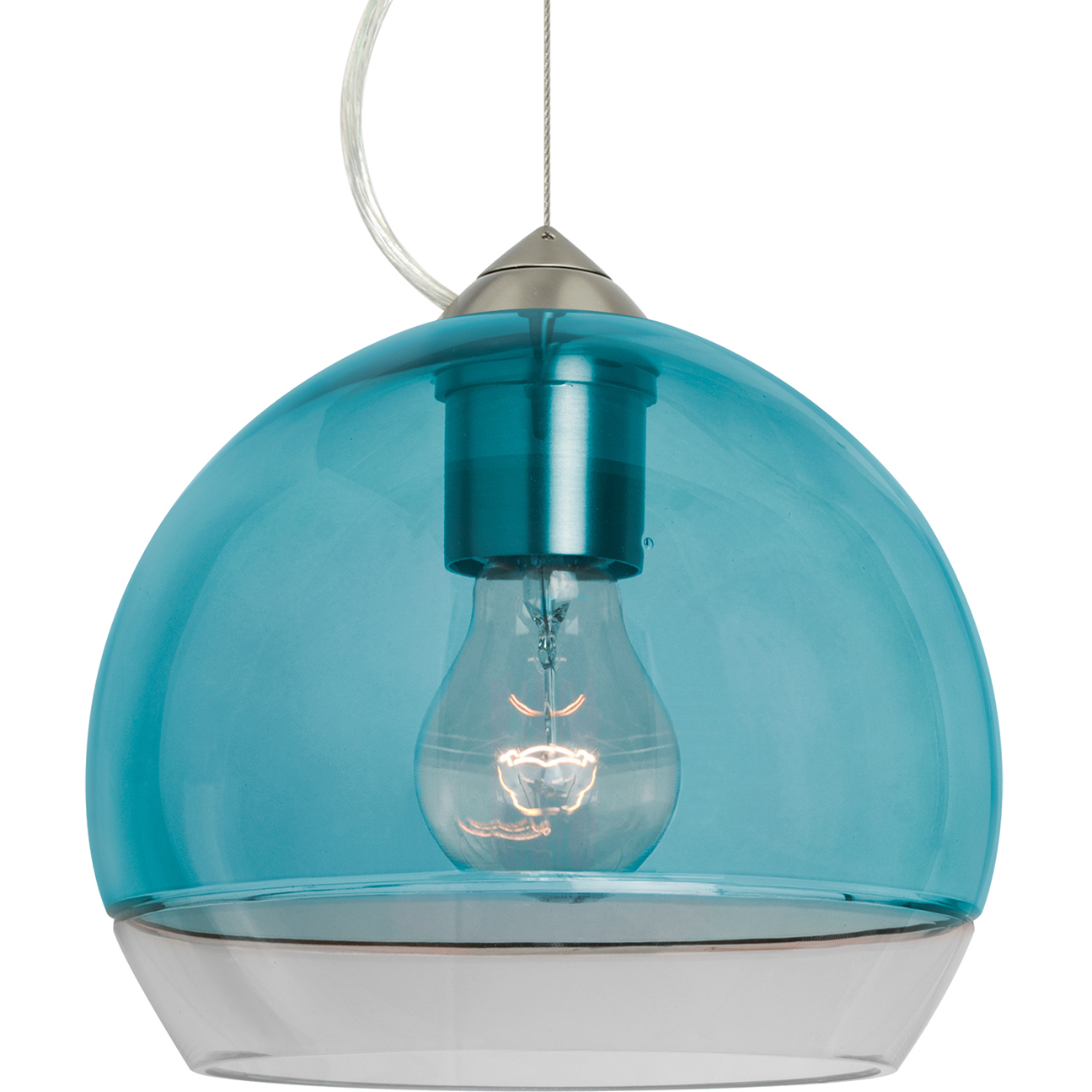 Ally 8 1 Light Satin Nickel Cable Pendant Ceiling Light