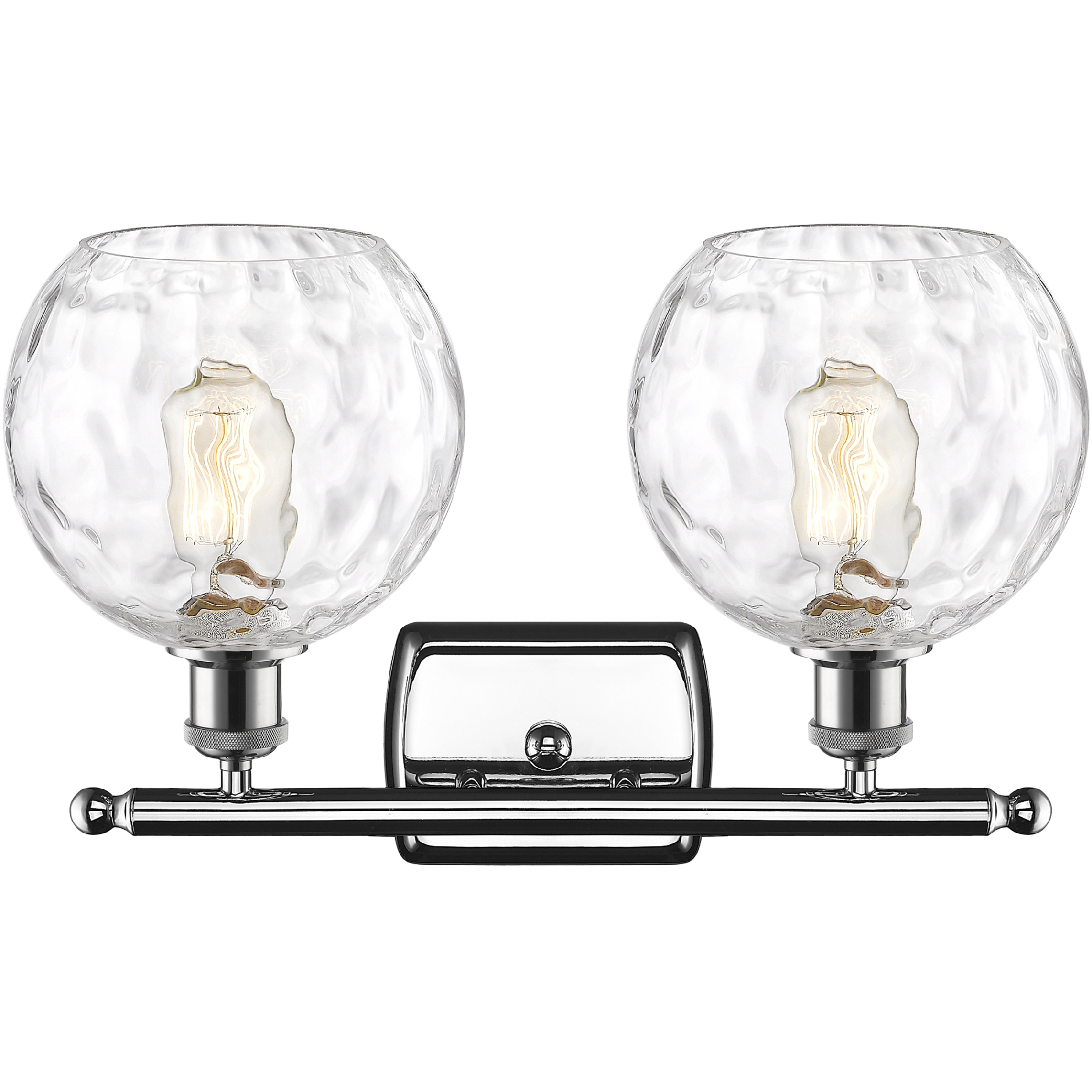Ballston Athens Water Glass LED 18 inch Polished Chrome Bath Vanity Light Wall Light